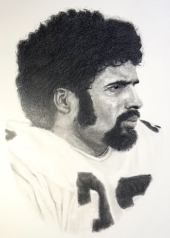 Drawing of Franco Harris