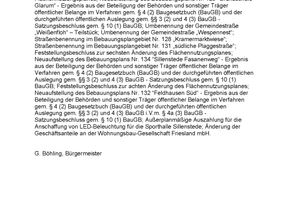 Donnerstag tagt der Stadtrat