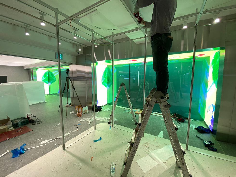 올리브영 강남점 DID 디지털사이니지 제어 솔루션