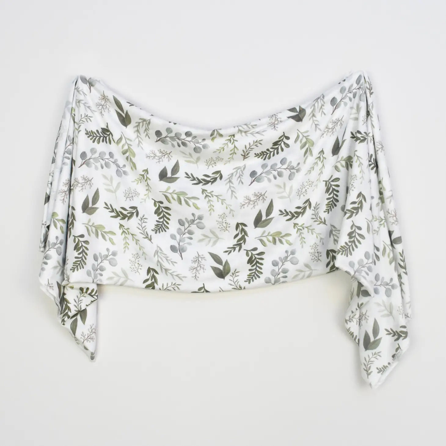 Knit Swaddle: Graceful Greenery