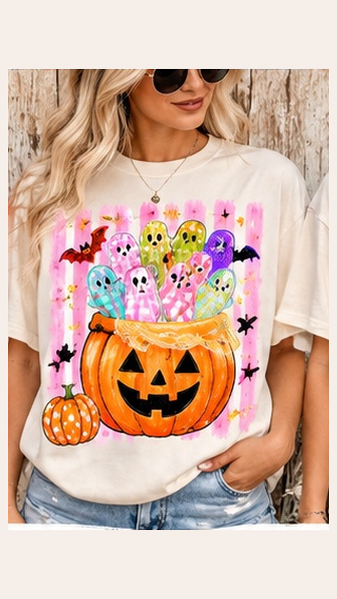 Preppy Jack O Lantern | Halloween Graphic Tee & Sweatshirt