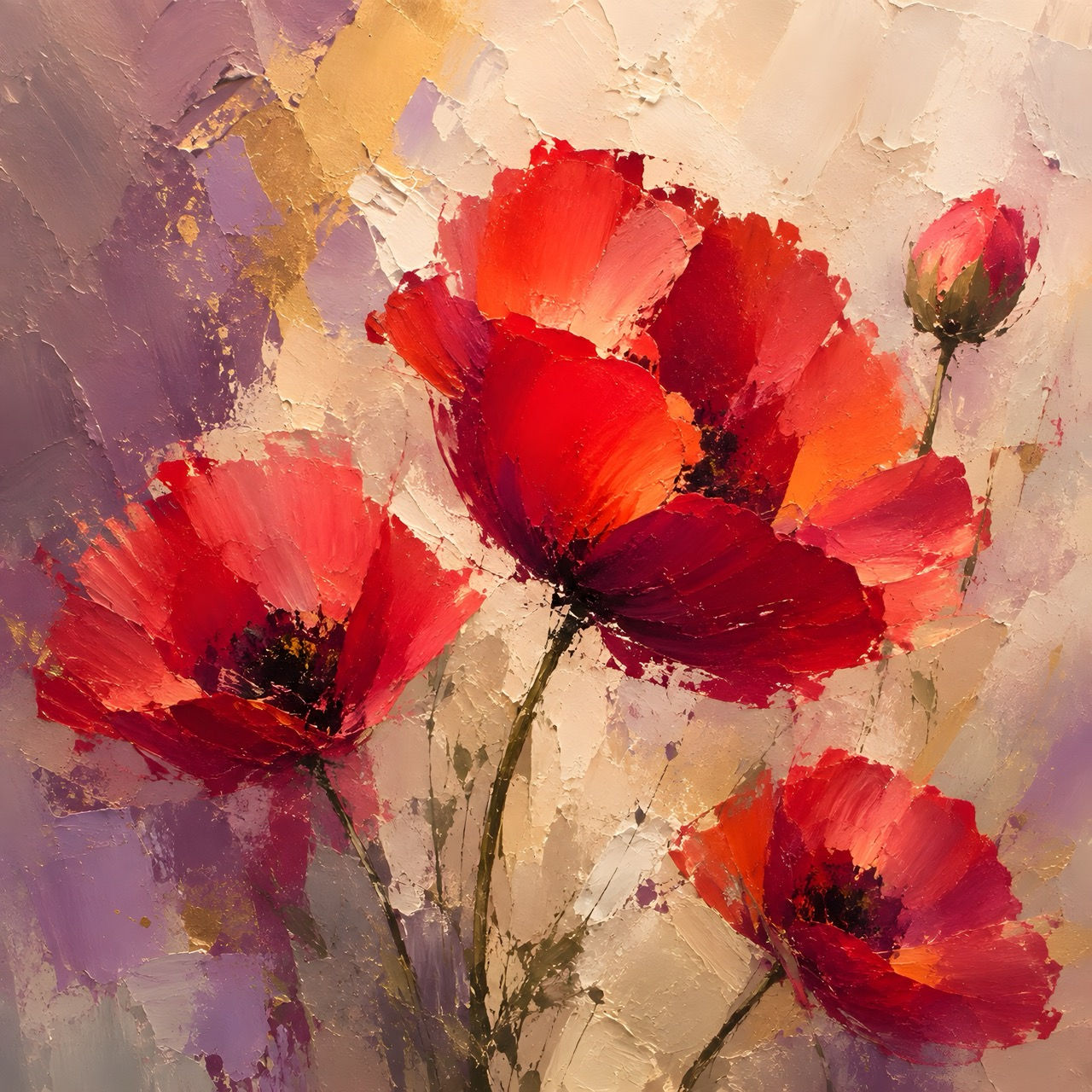 POPPIES IN BLUSH
