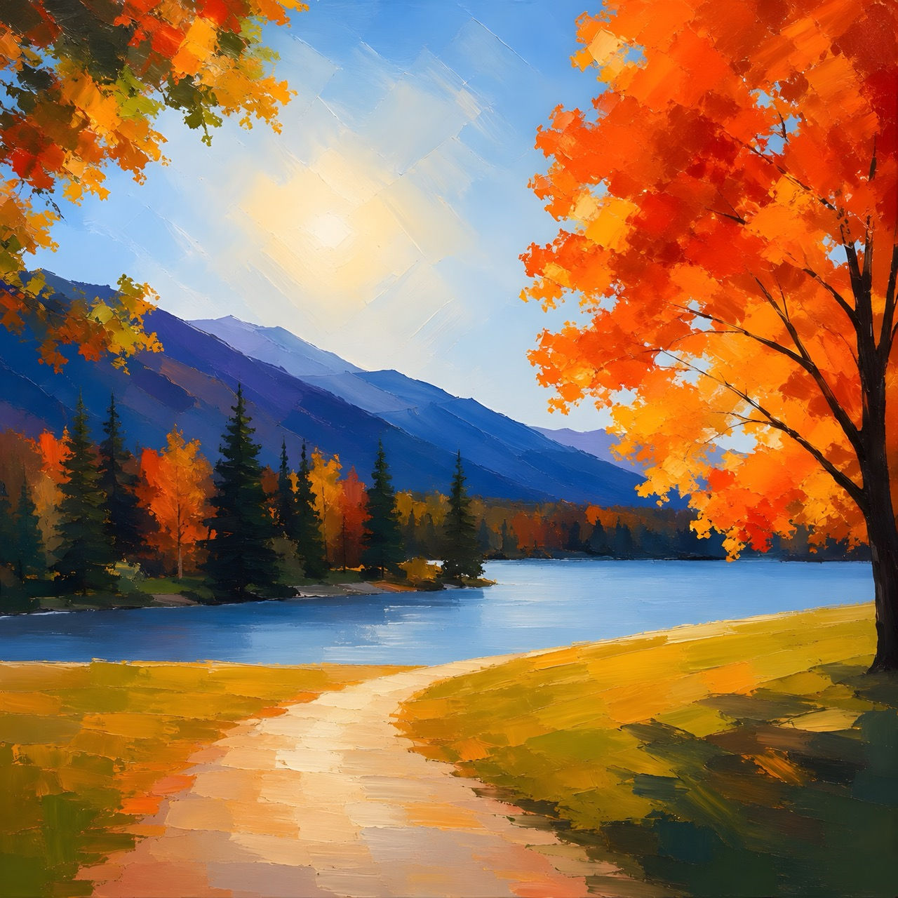 ALONG THE QUIET LAKE