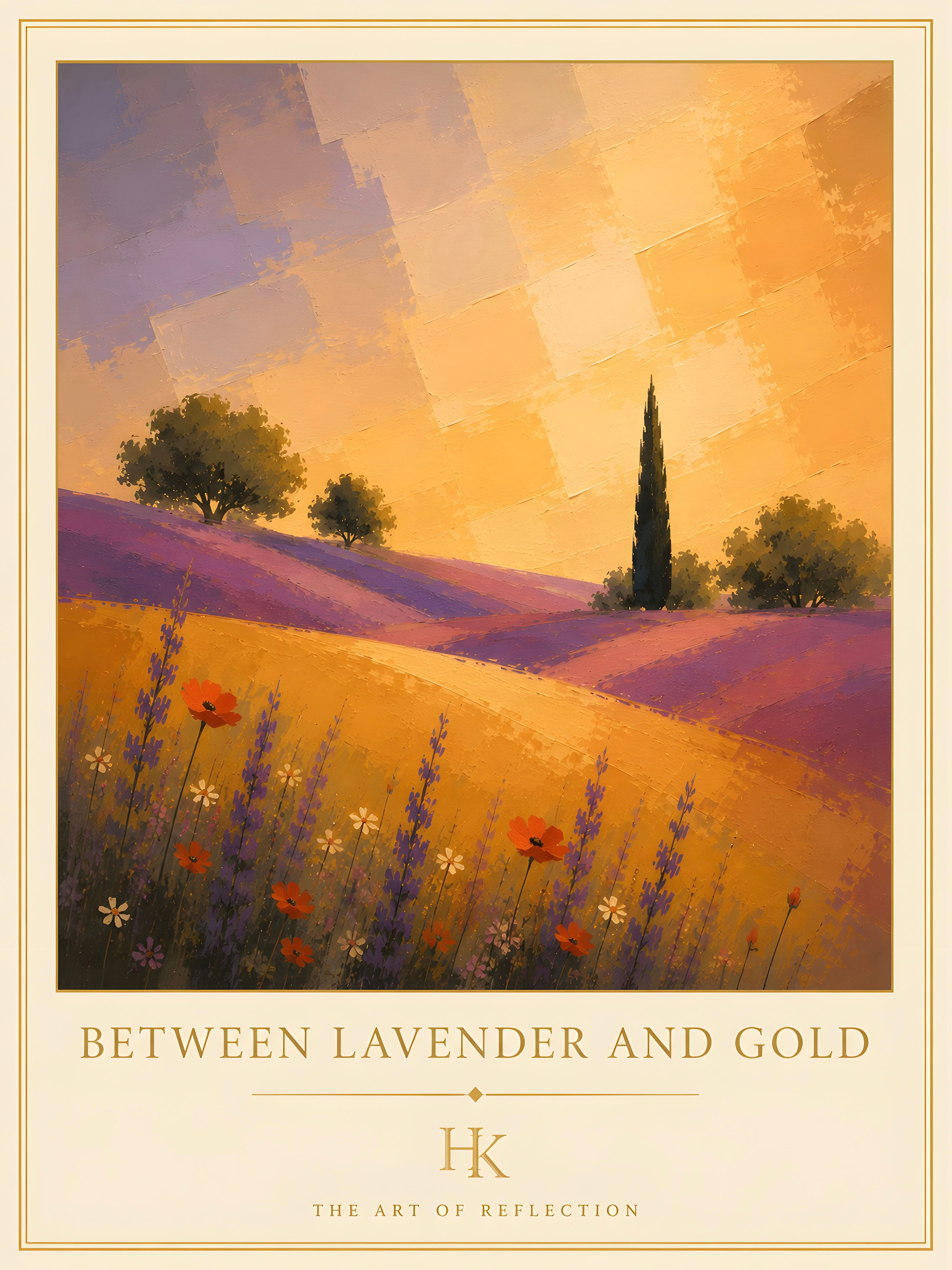 Between Lavender and Gold