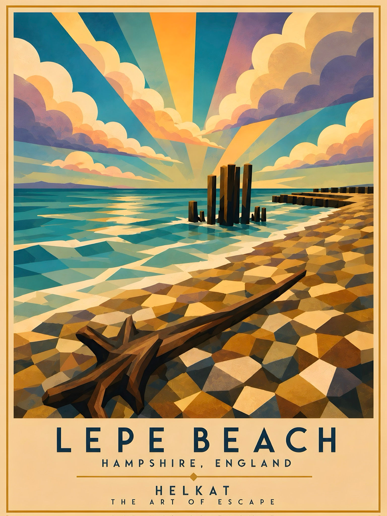 Lepe at Low Tide