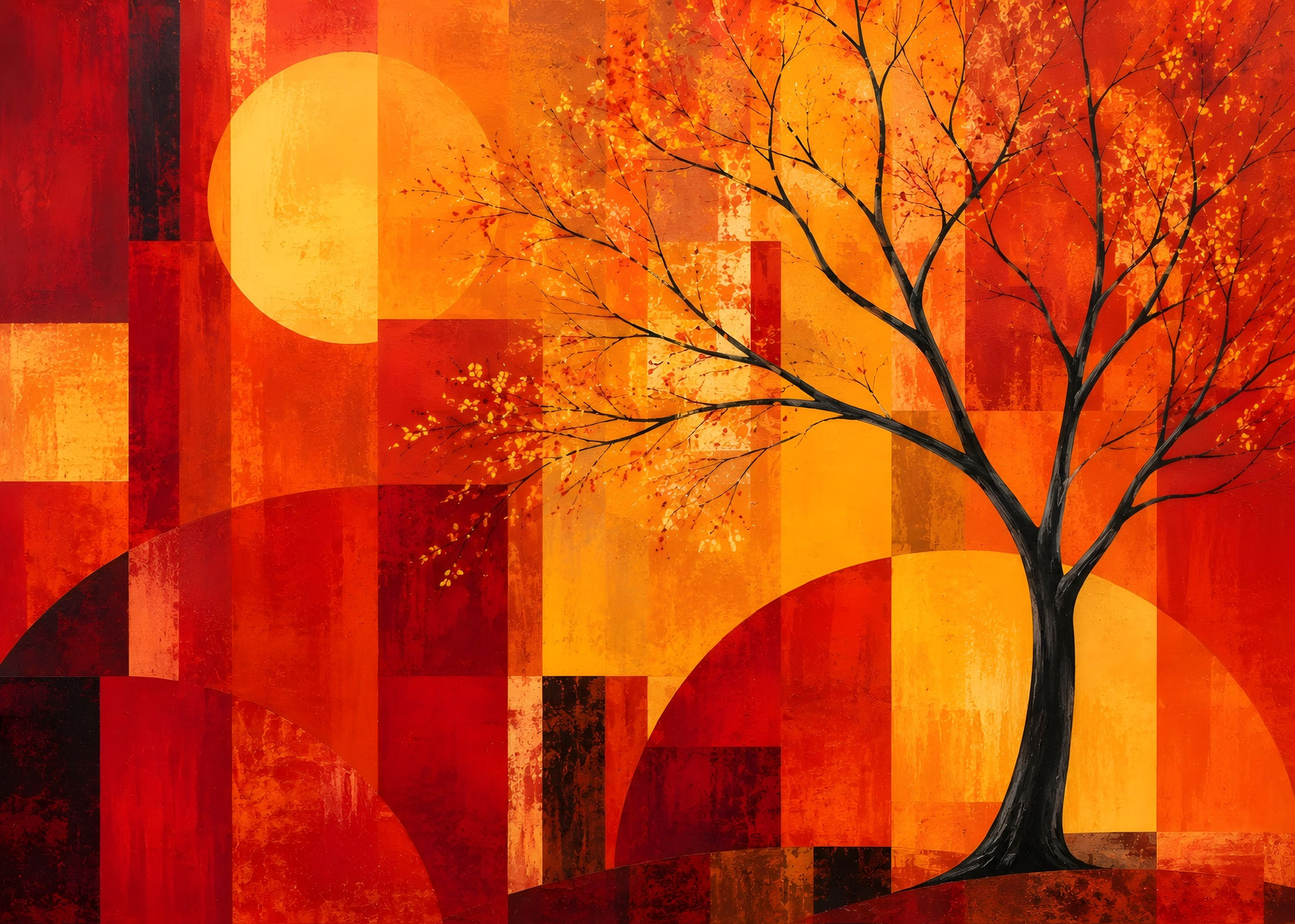 Beneath a Crimson Sky