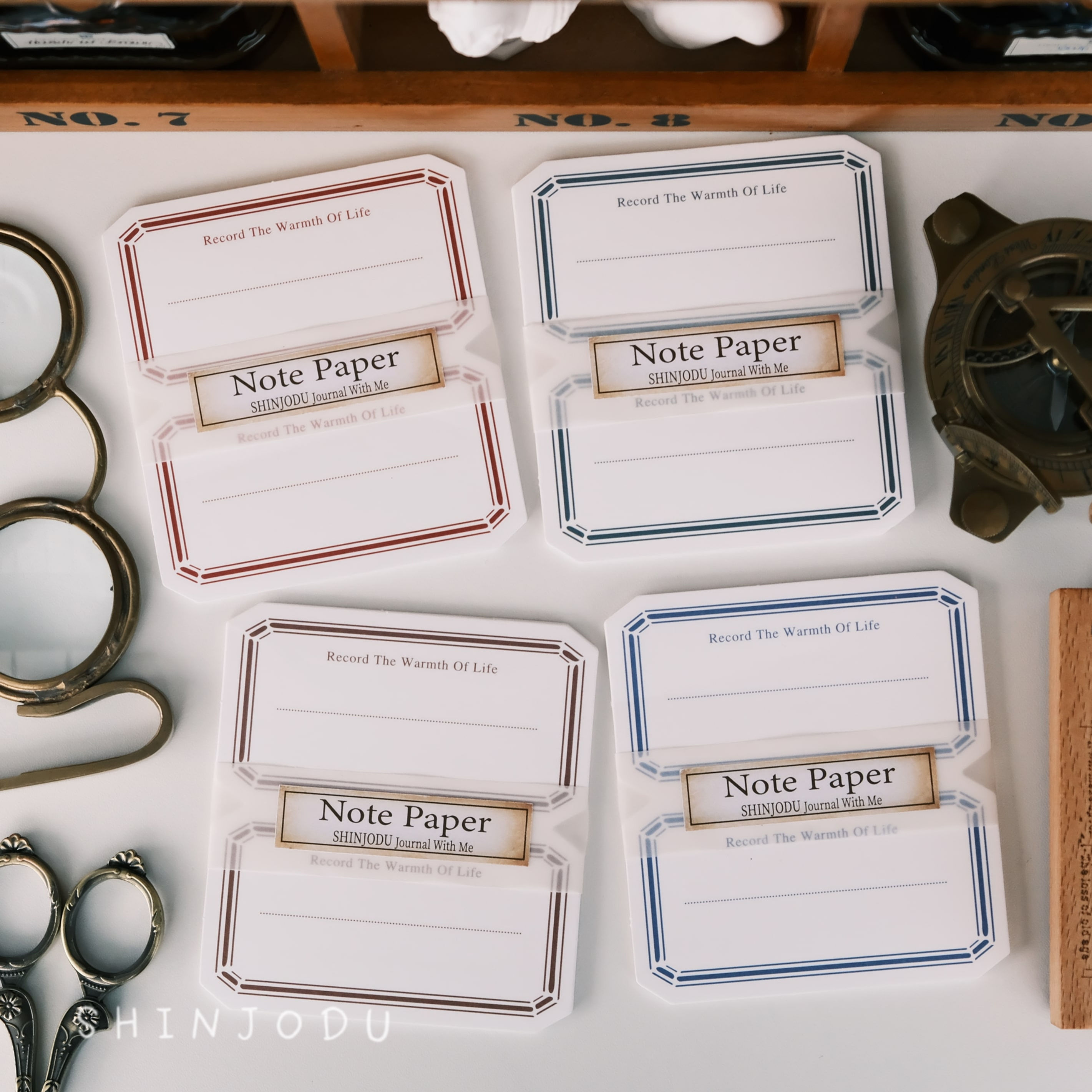 Record The Warmth Of Life Notepaper