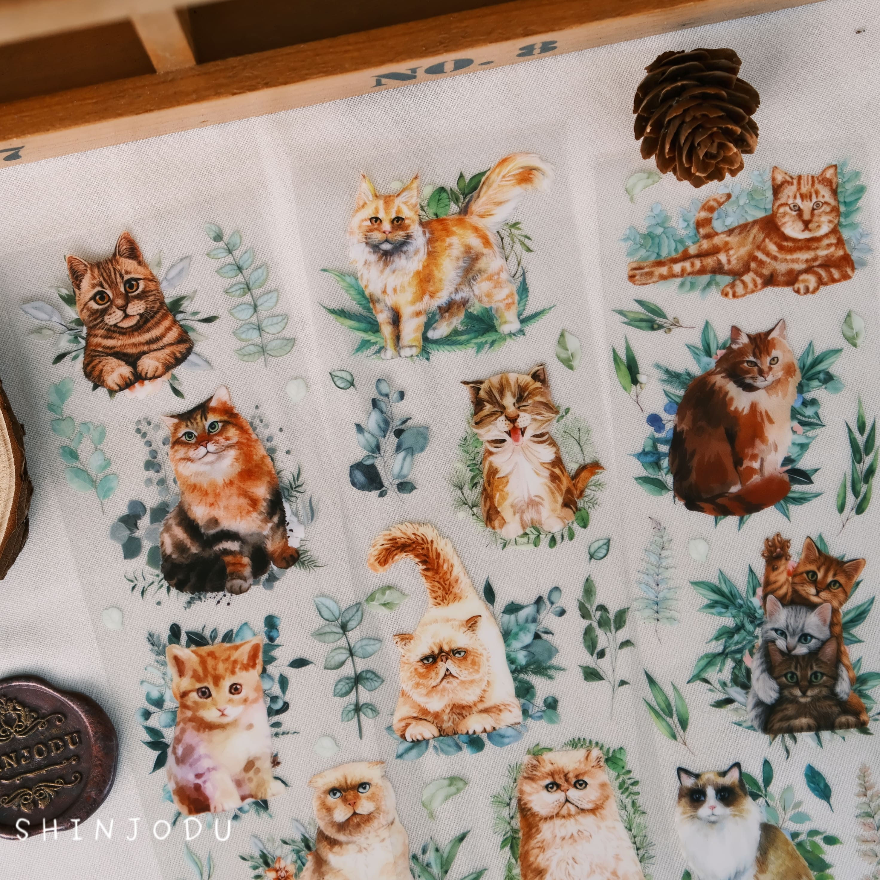 The Cat Adventure PET Sticker