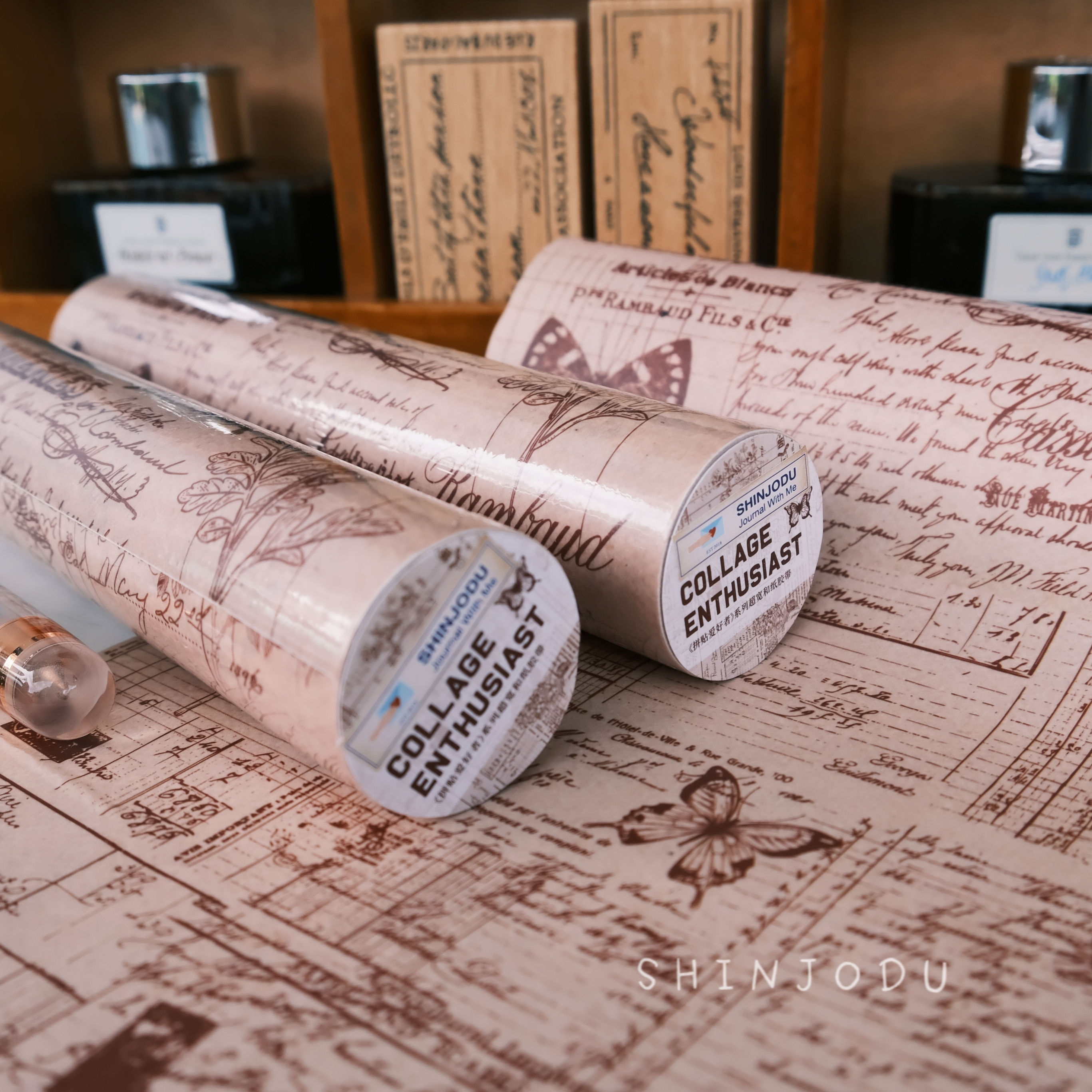 Super Wide Collage Enthusiast Washi Tape