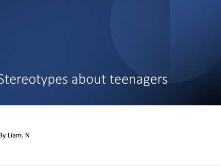 Stereotypes of Teenagers