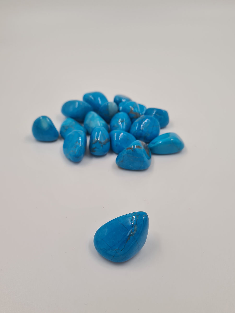 Blue Howlite Tumblestone