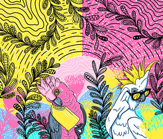 Sun-Kissed Feathers