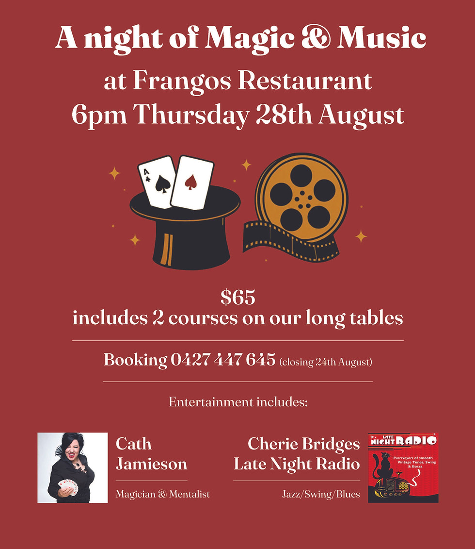 Magic and Music at Frangos.jpg