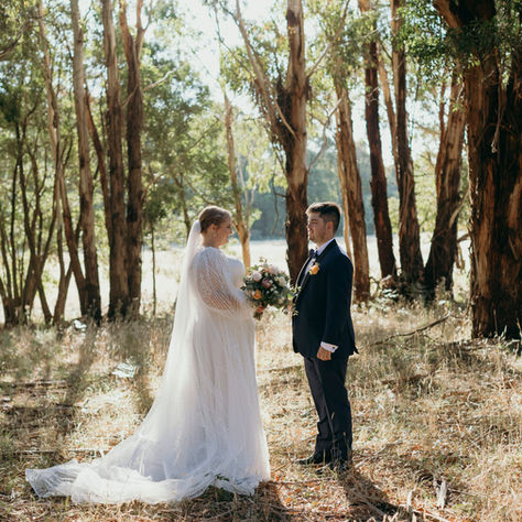 Spring Wedding at Leonards Hill Estate, Daylesford