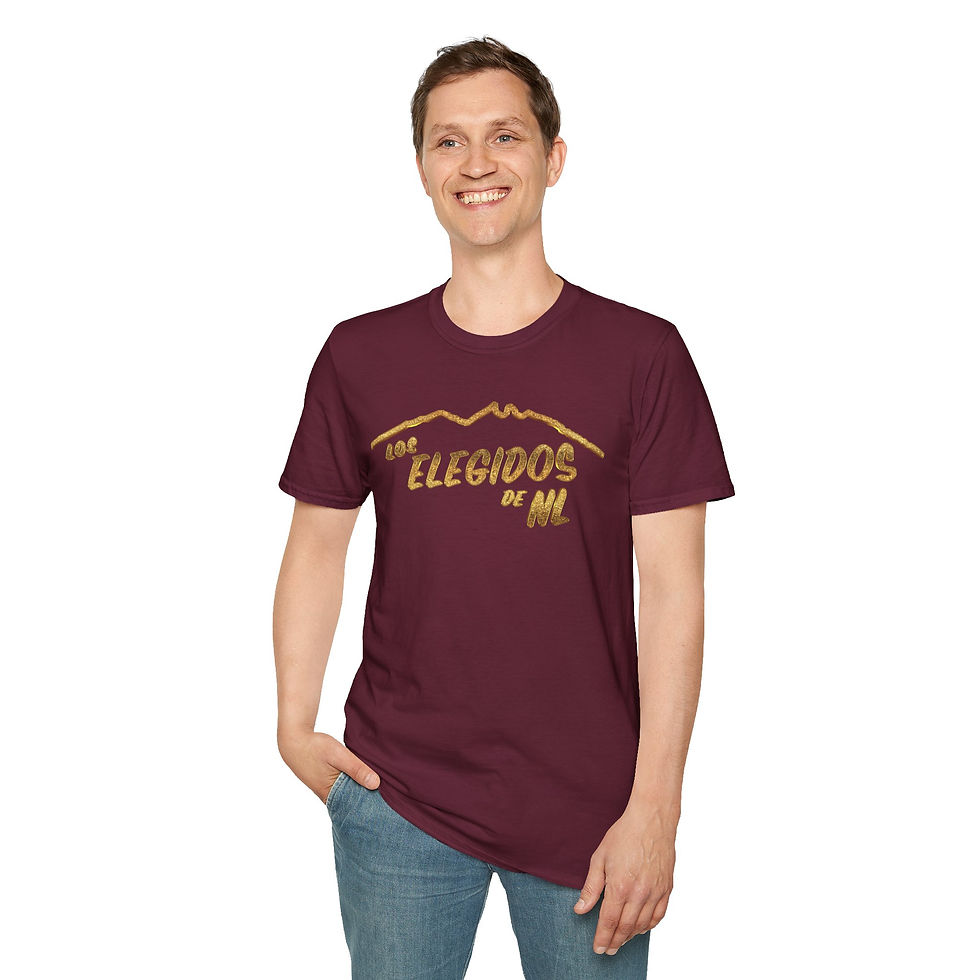 Thumbnail: Unisex Softstyle T-Shirt: "Los Elegidos de NL" Vintage Graphic 