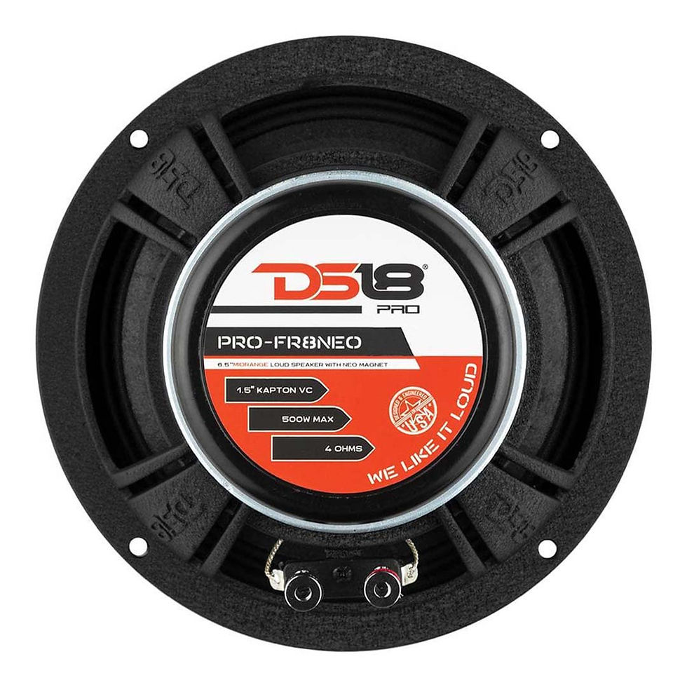Thumbnail: DS18 Pro 8″ Midrange Speaker, 250W RMS/500W Max, 4 Ohm (Sold Single)