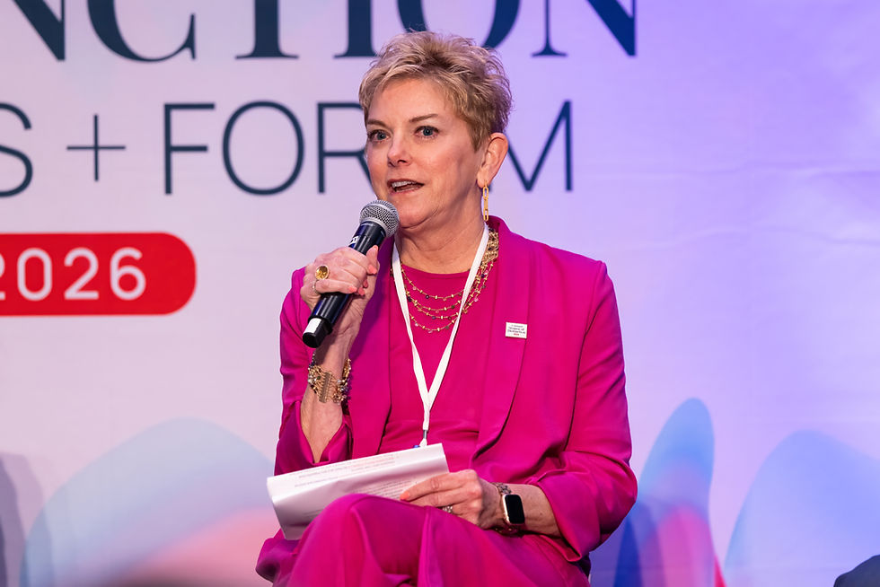 Martha Shaker at the McKnight's Women of Distinction event