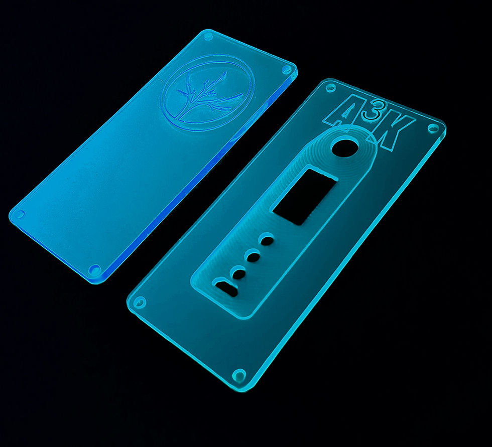 Thumbnail: A3K DNA Neon Fluorescent Color Acrylic panel sets with DIY magnets