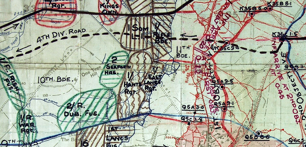 Redan Ridge 1st July 1916