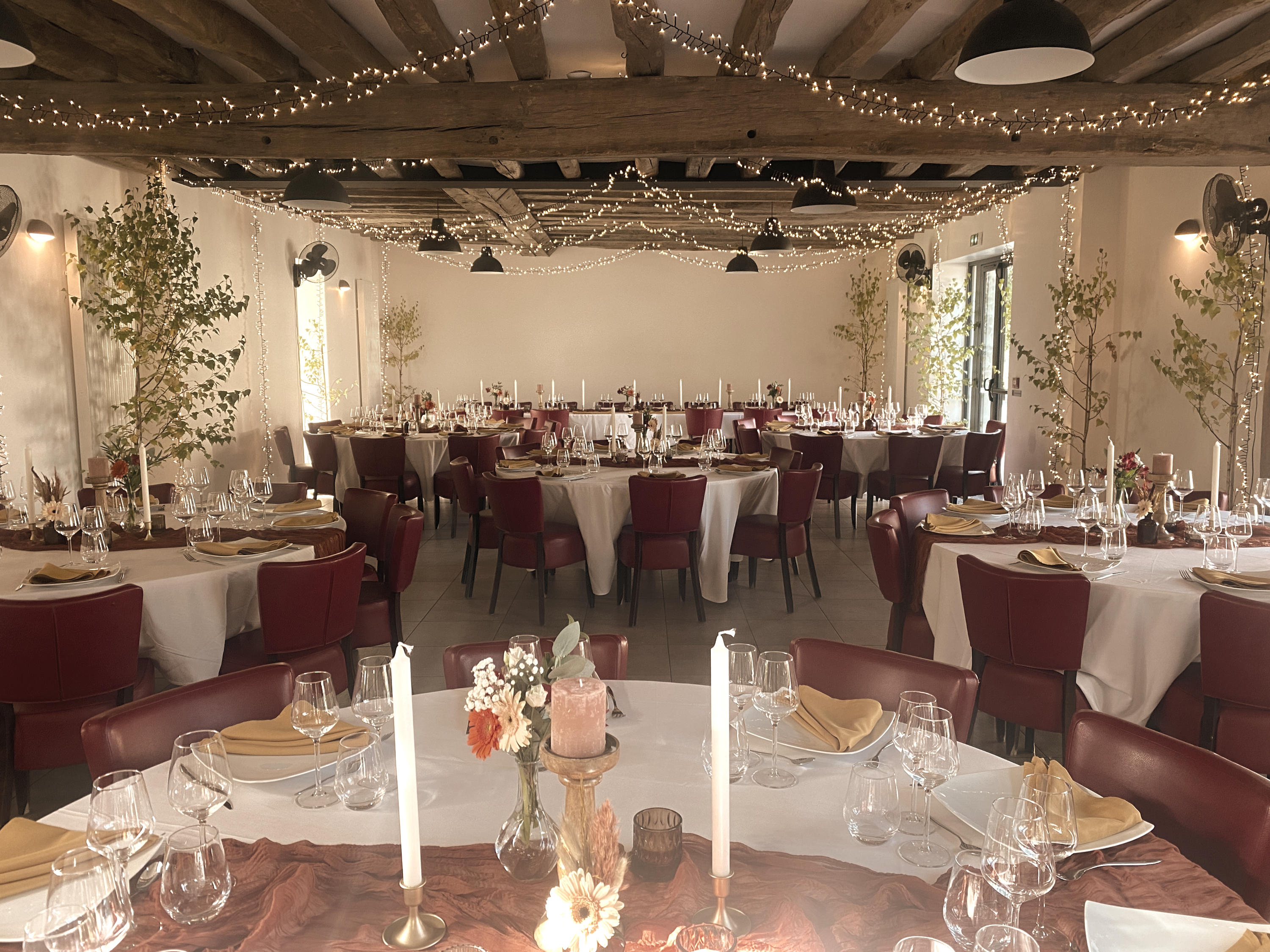 Cuisine professionnelle de 30 m² équipée four, plaques gaz, armoires réfrigérées
