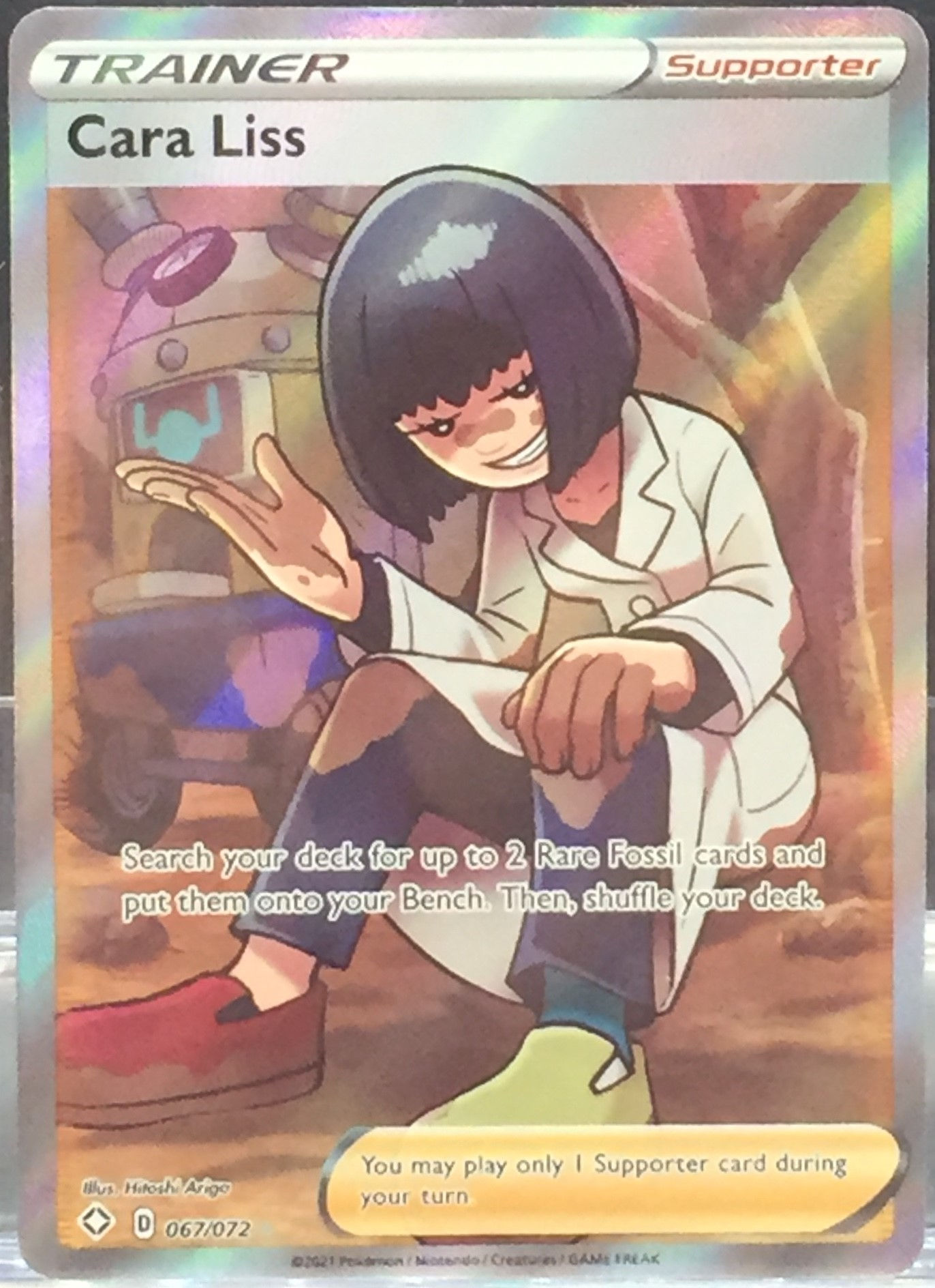 Cara Liss - Full Art - 067/072 - (NM-M)