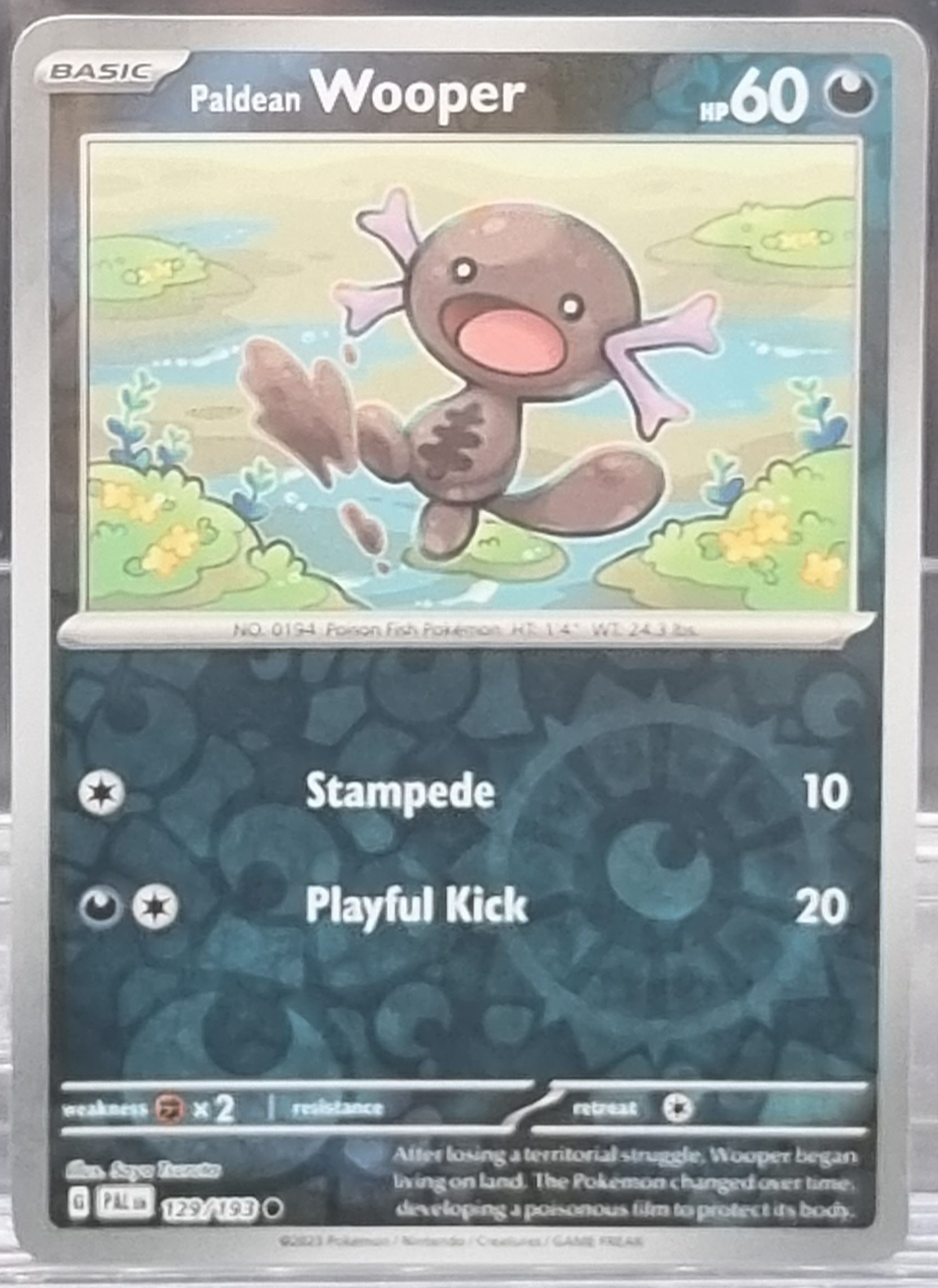 Paldean Wooper - Reverse Holo - 129/193
