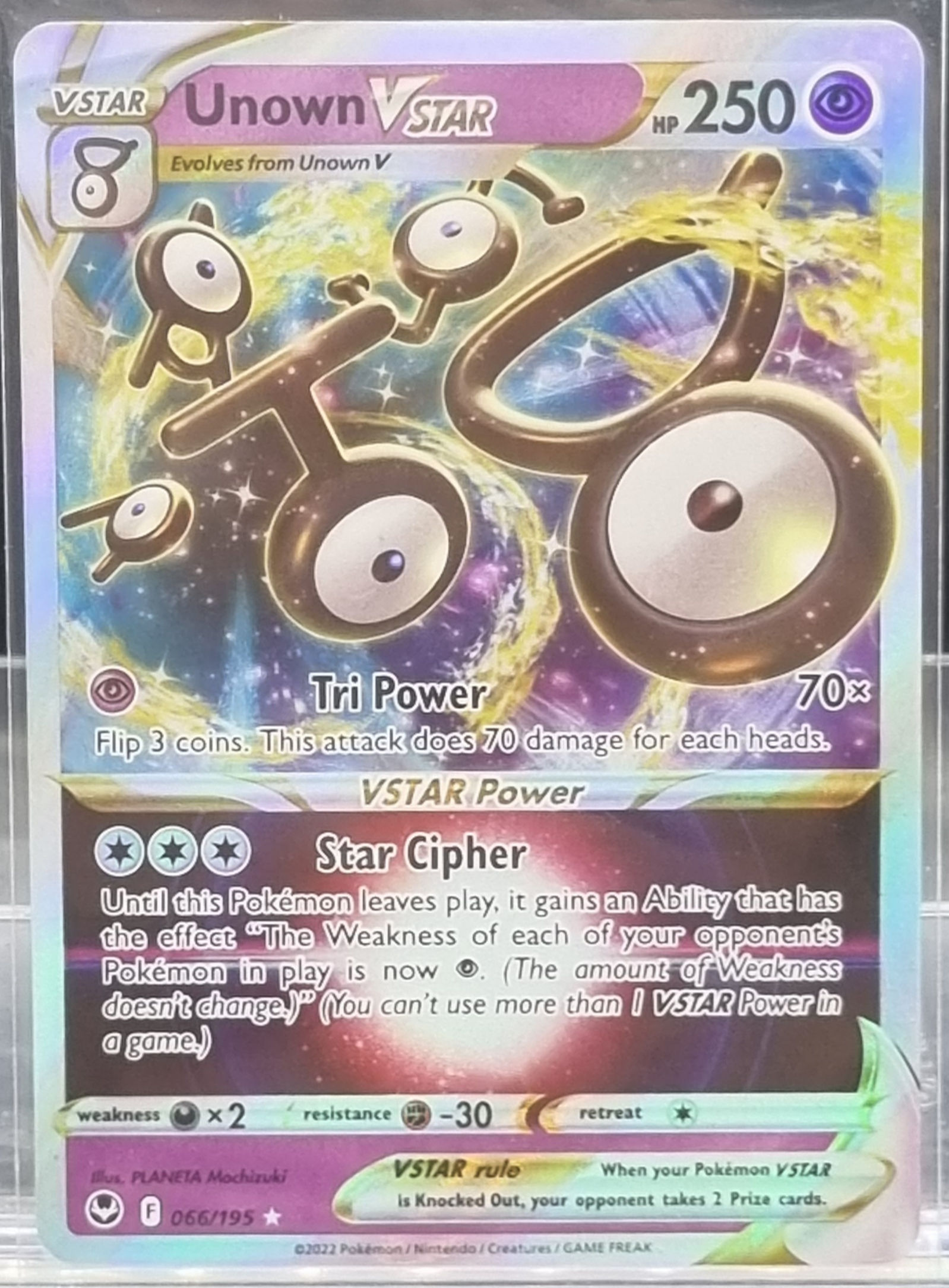 Unown VSTAR - 066/195