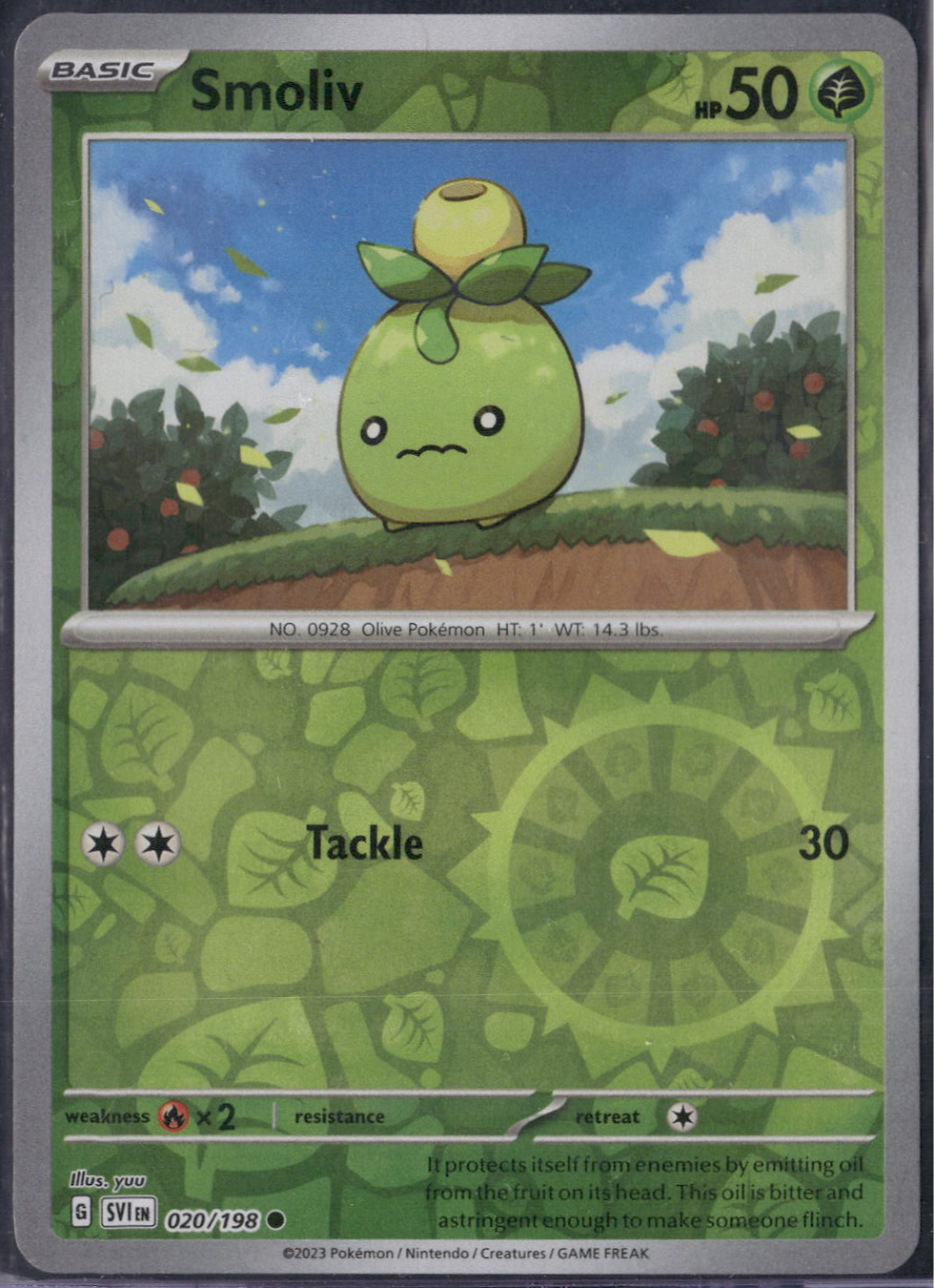 Smoliv - Reverse Holo - 020/198