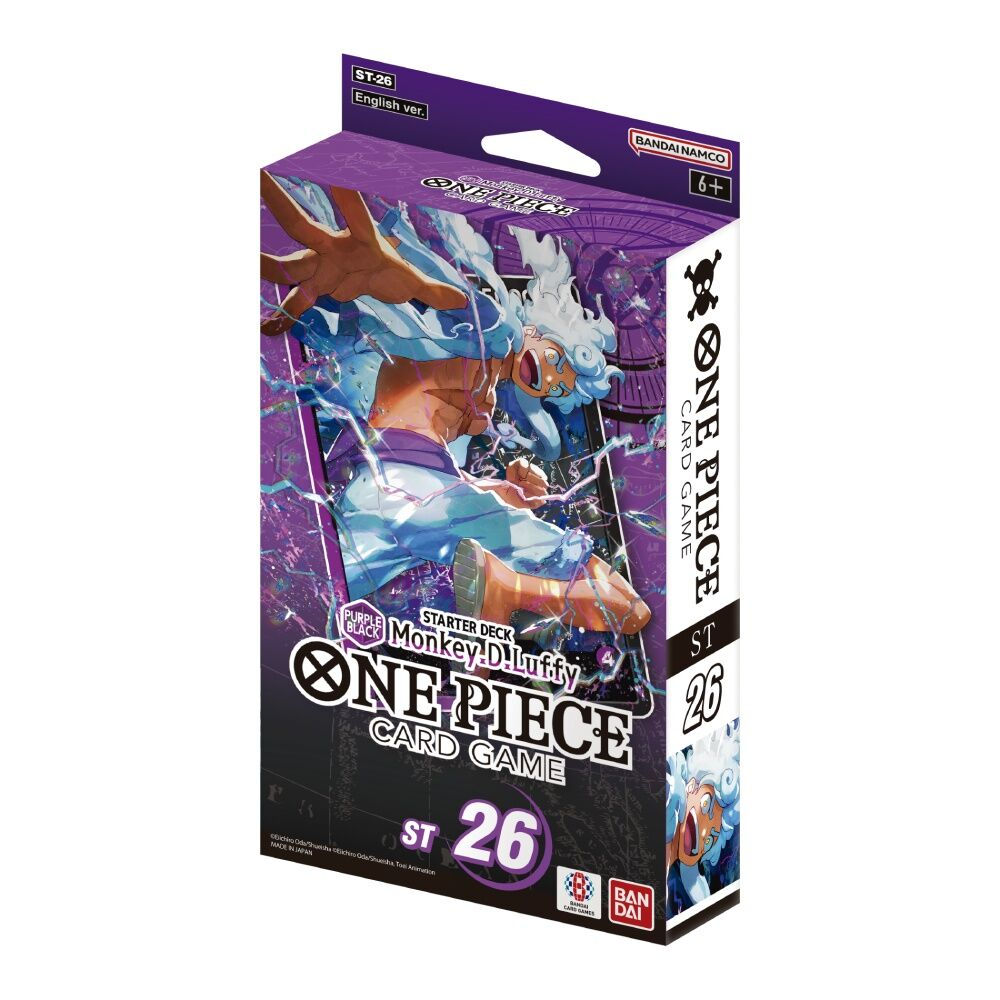 One Piece Card Game: Starter Deck – (Purple/Black) Monkey.D.Luffy [ST-26