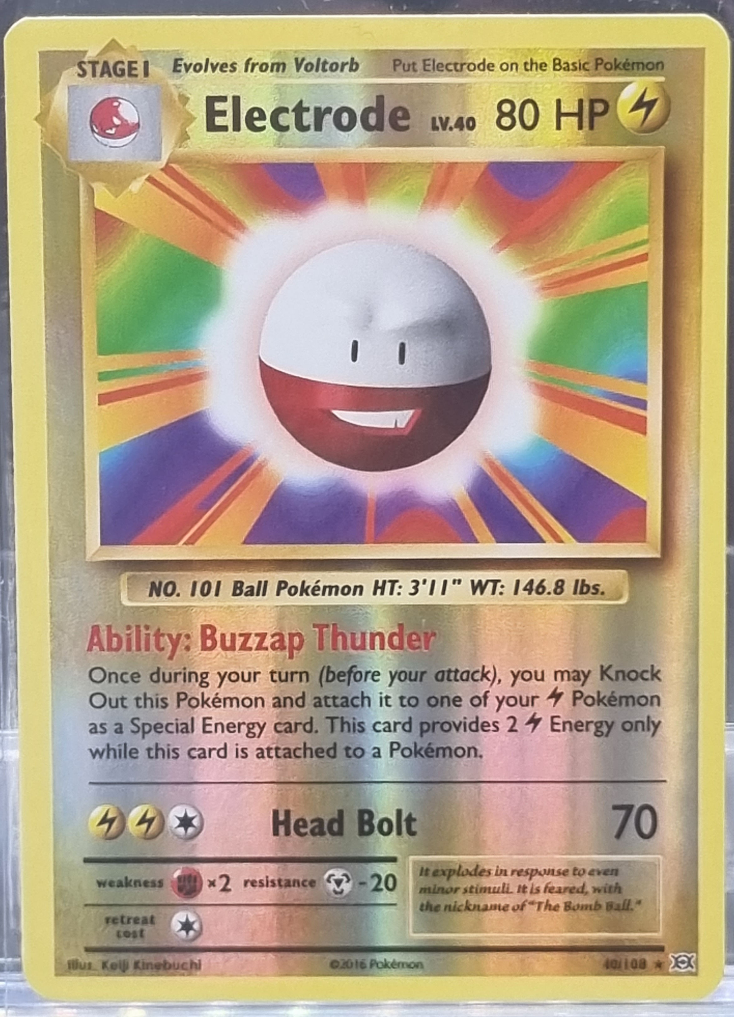 Electrode - Reverse Holo - 40/108