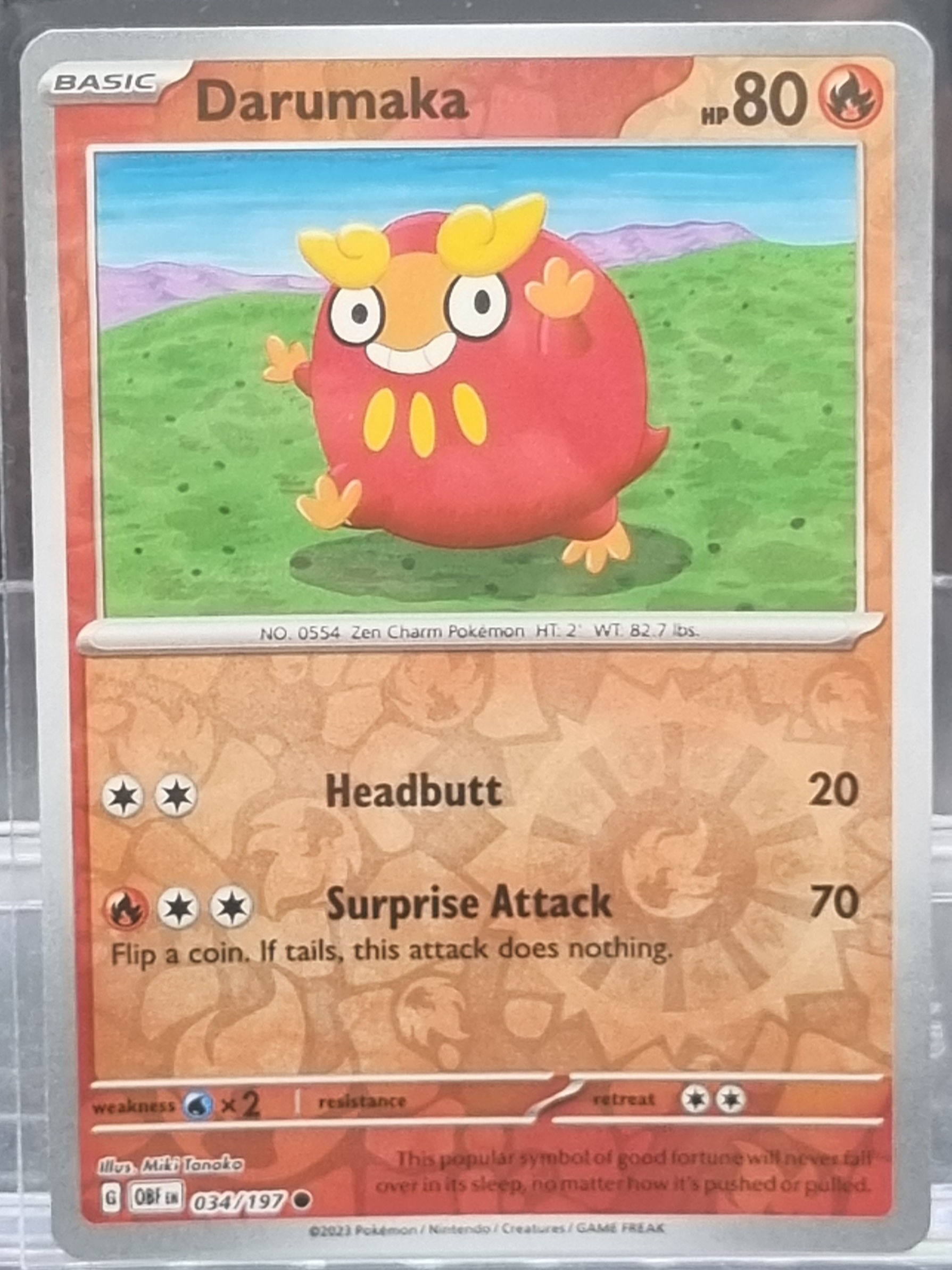 Darumaka - Reverse Holo - 034/197