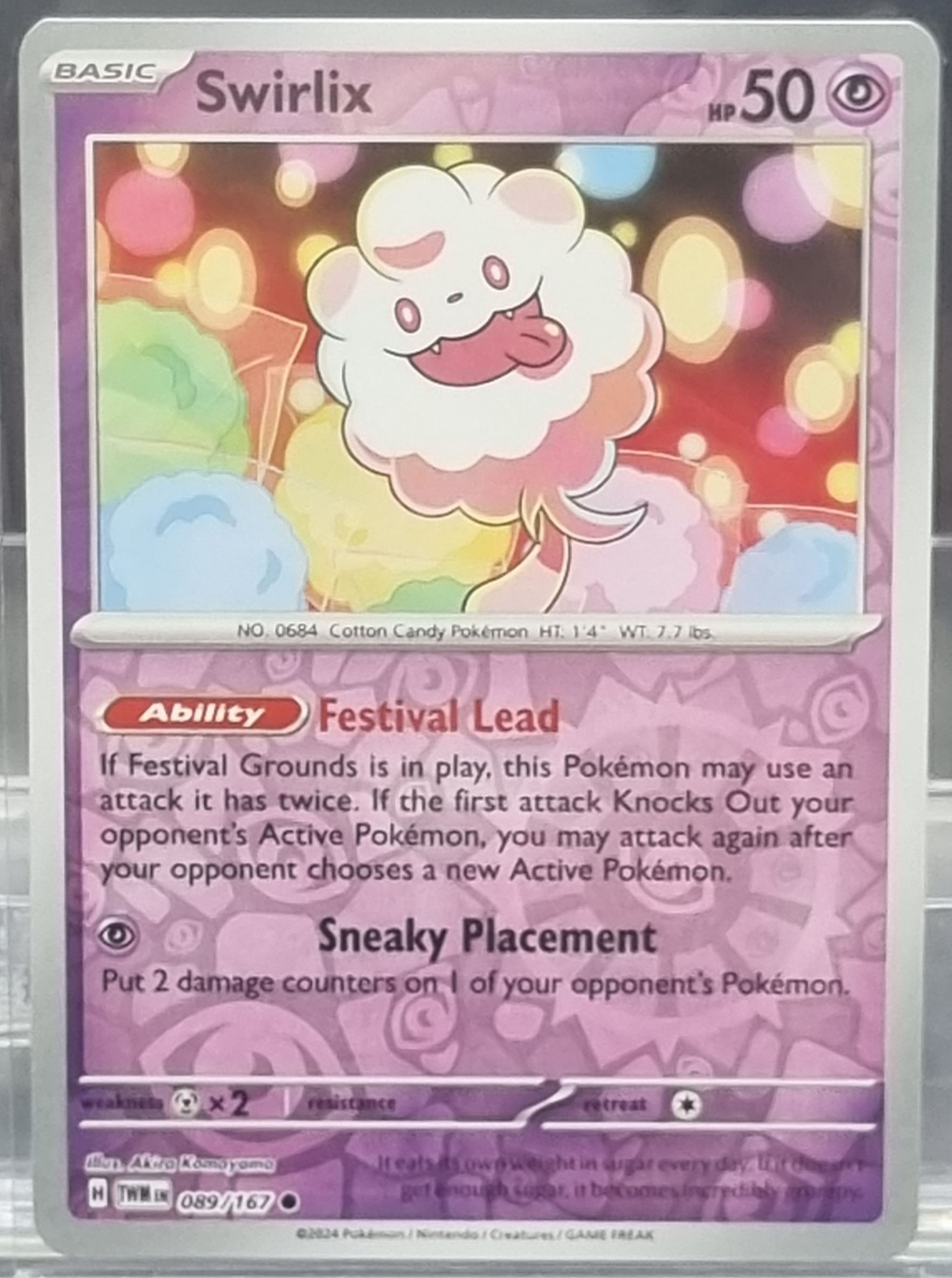 Swirlix - Reverse Holo - 089/167