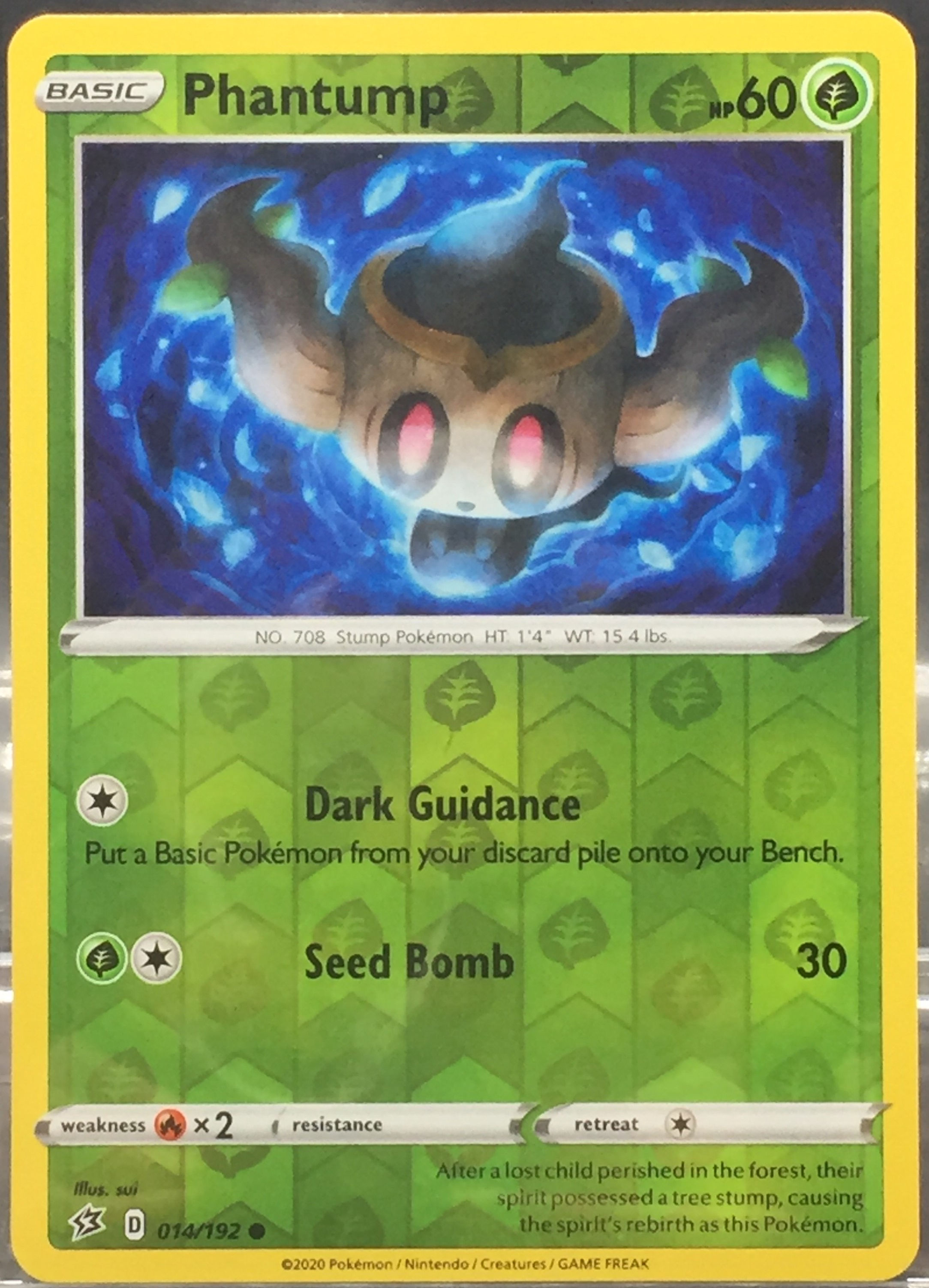 Phantump - Reverse Holo - 14/192 - (NM-M)
