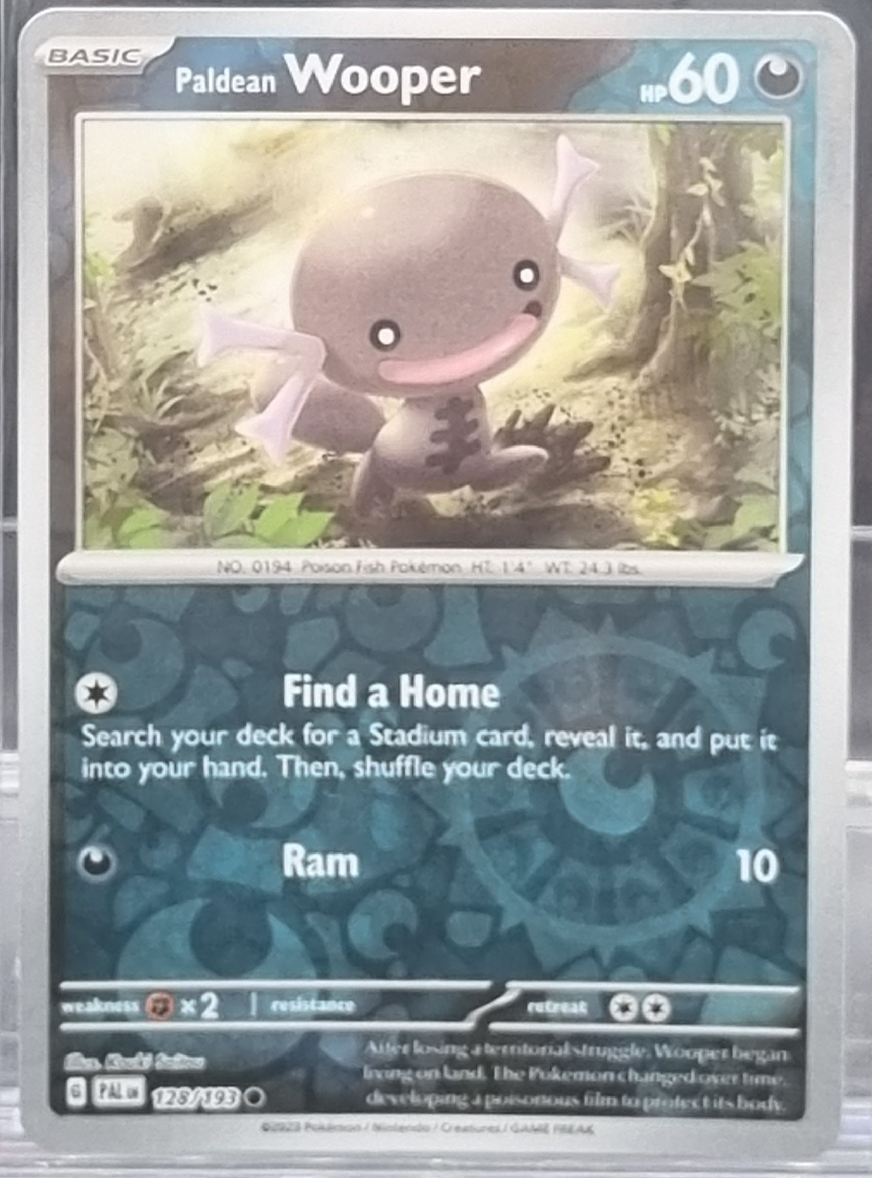 Paldean Wooper - Reverse Holo - 128/193