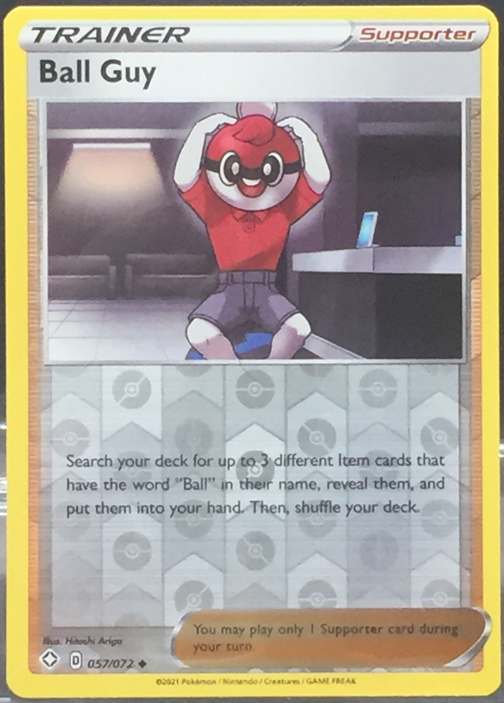 Ball Guy - Reverse Holo - 57/72 - (NM-M)