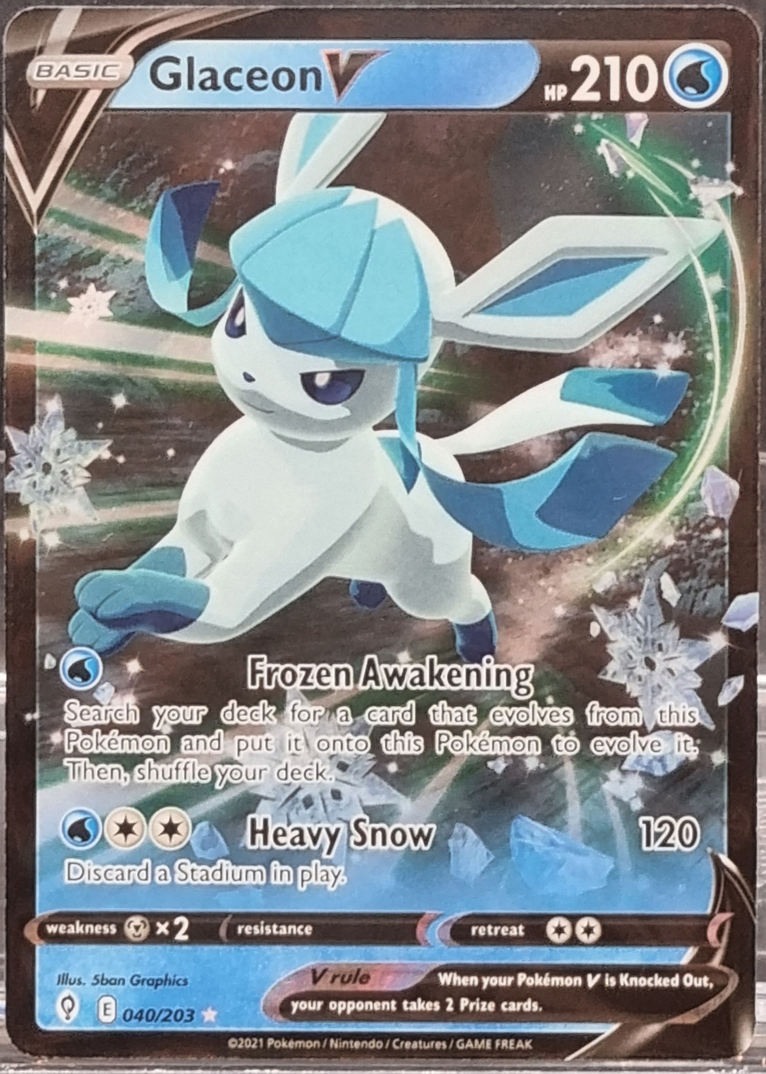 Glaceon V - 040/203