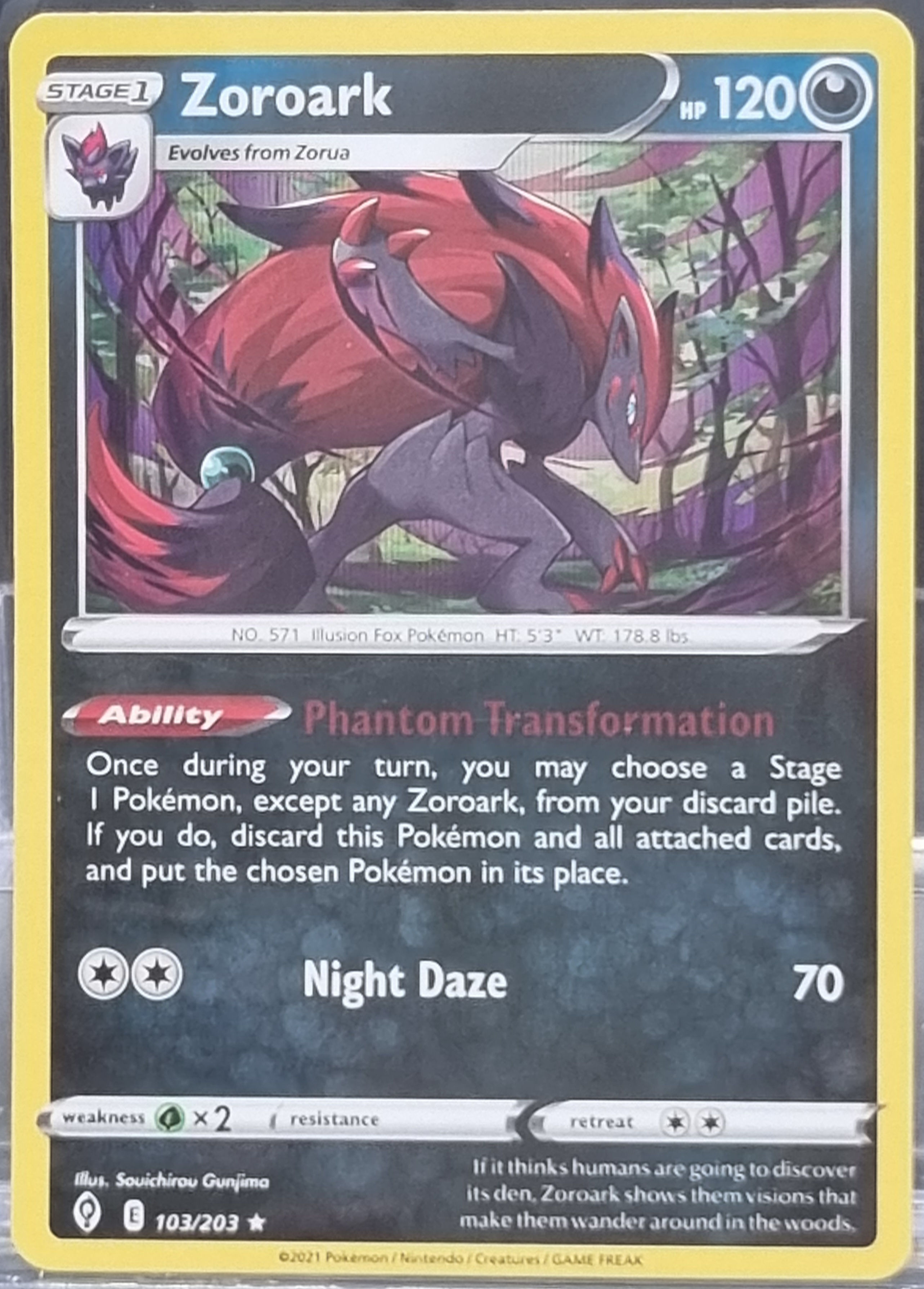 Zoroark - Holo - 103/203