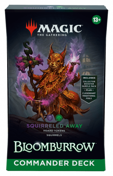 Bloomburrow Squirreled Away Commander Deck