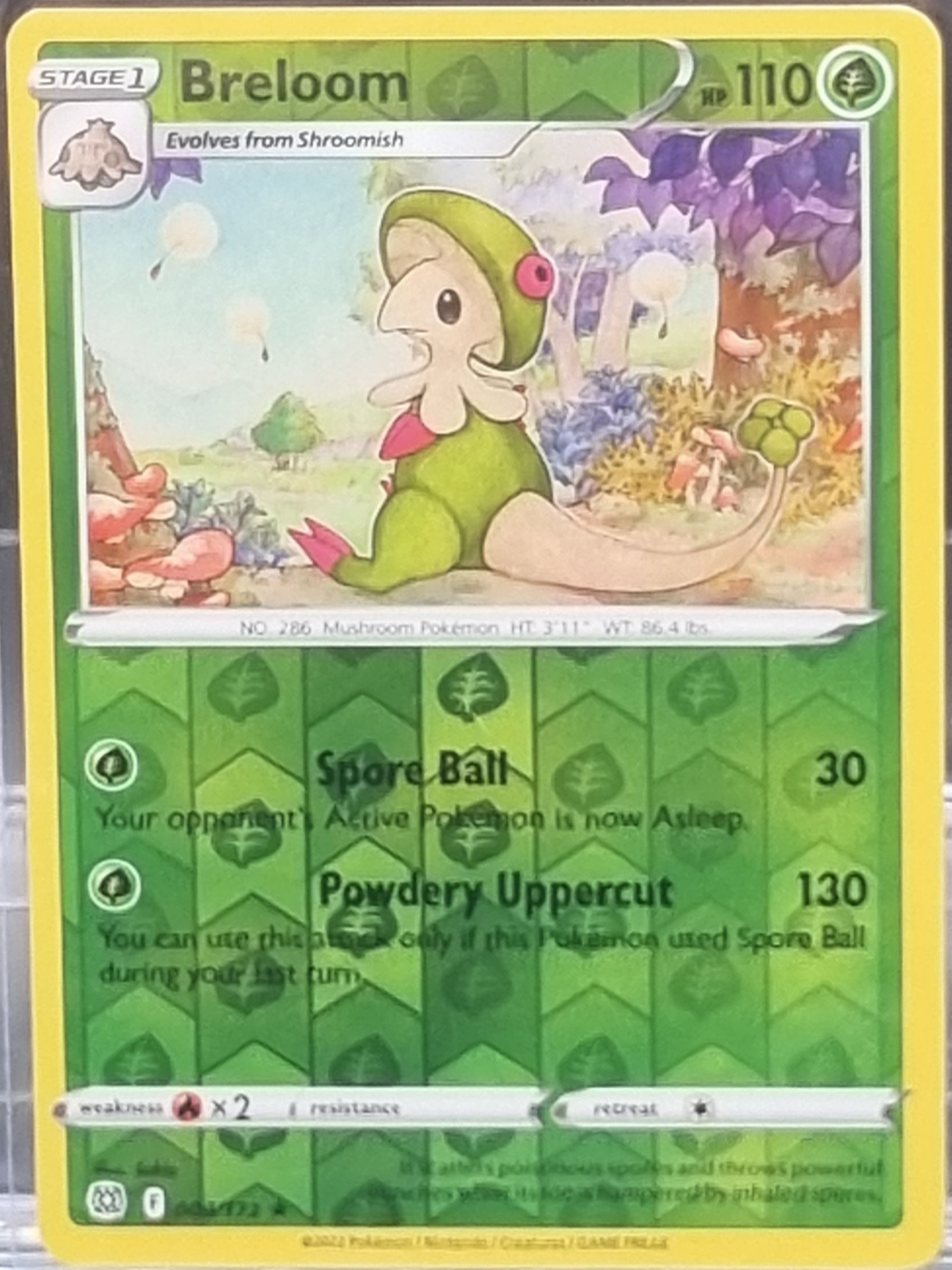 Breloom - Reverse Holo - 004/172