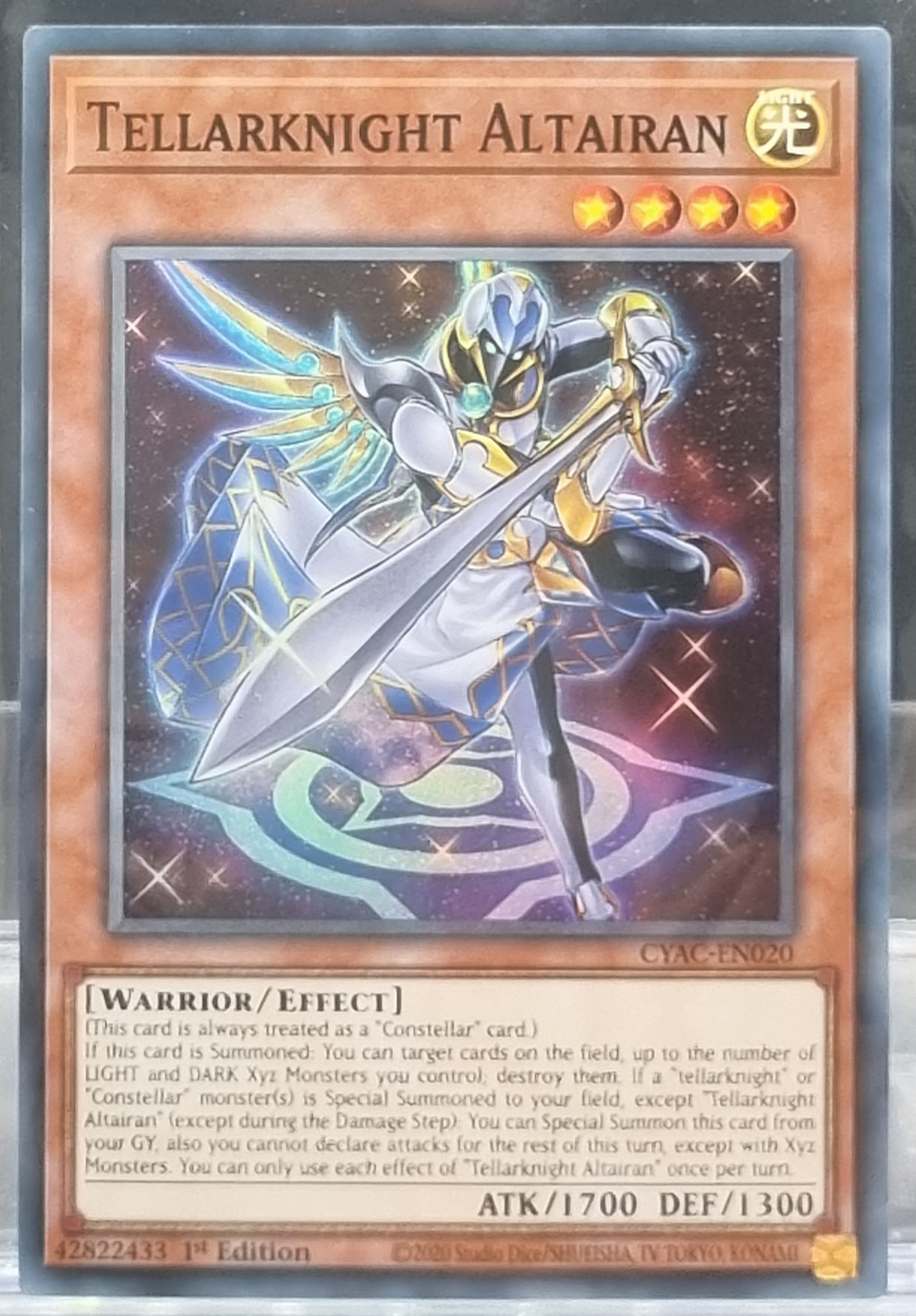 Tellarknight Altairan - Super Rare - CYAC-EN020