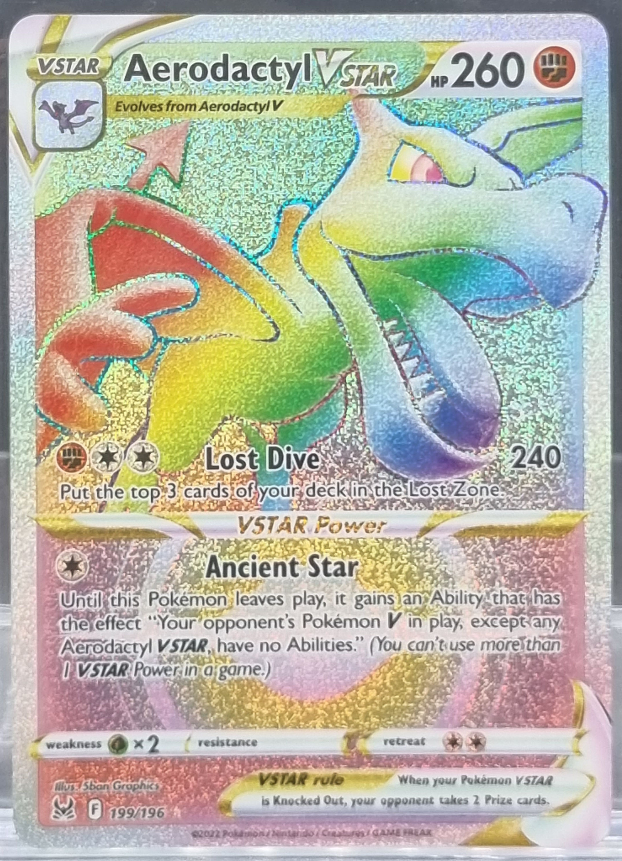 Aerodactyl VSTAR 199/196