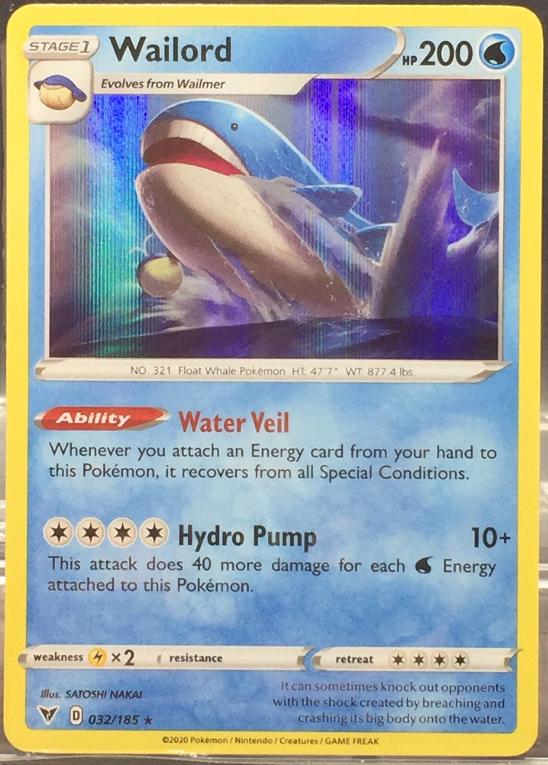 Wailord - Holo - 32/185 - (NM-M)