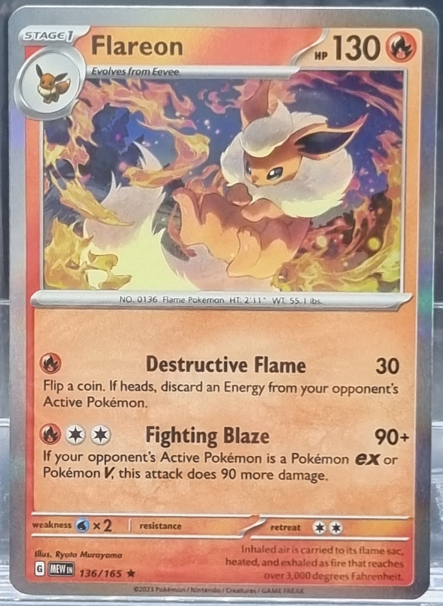Flareon - Holo - 136/165