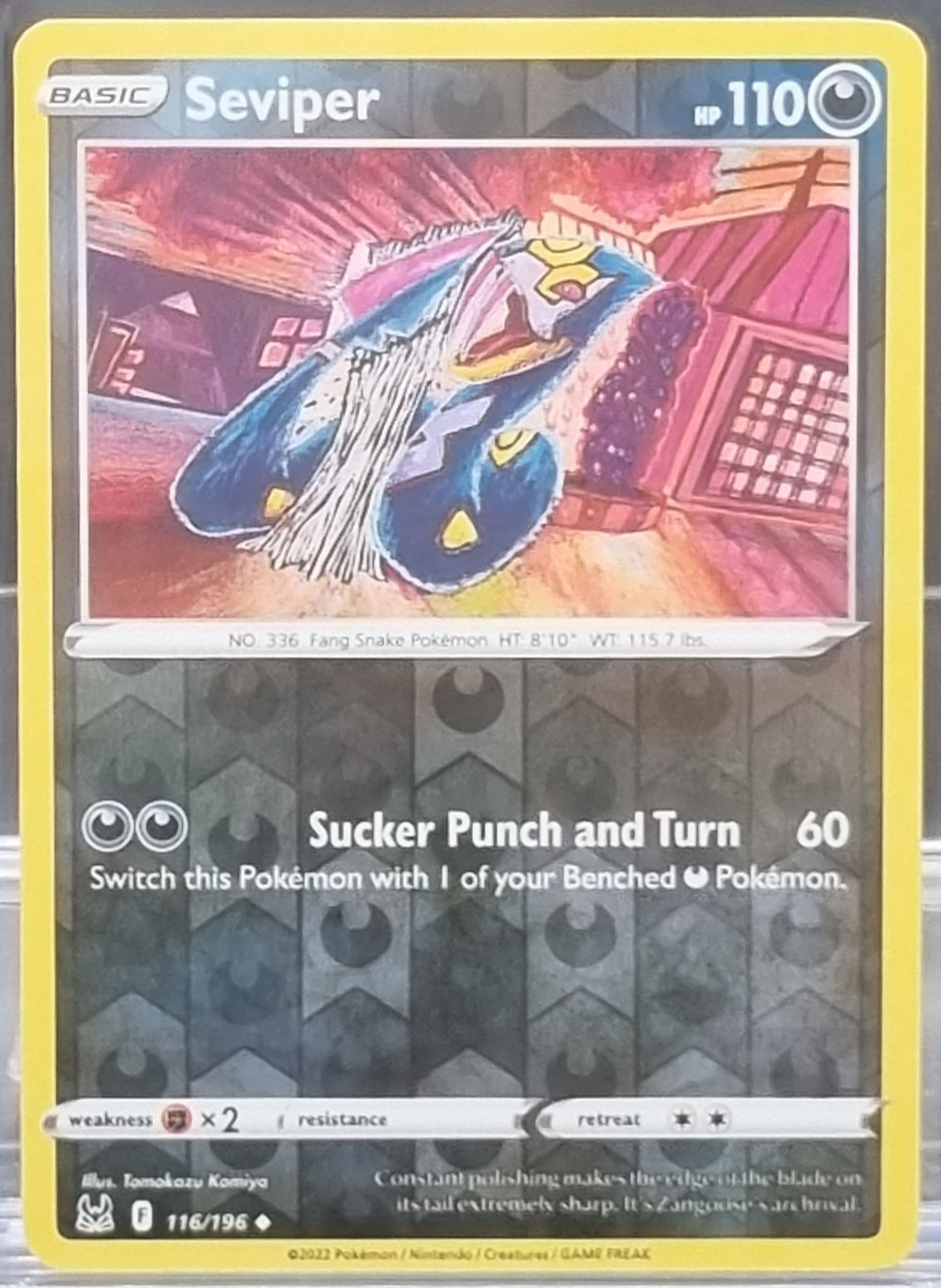 Seviper - Reverse Holo - 116/196