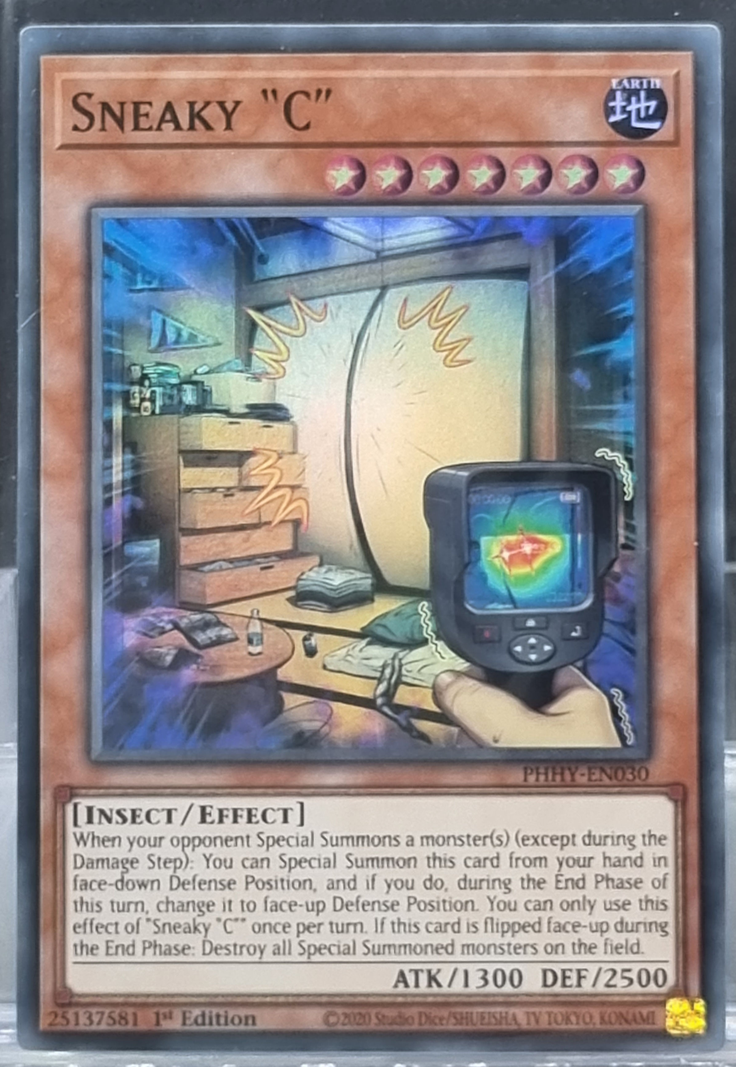 Sneaky "C" - PHHY-EN030 - Super Rare - 1st Edition