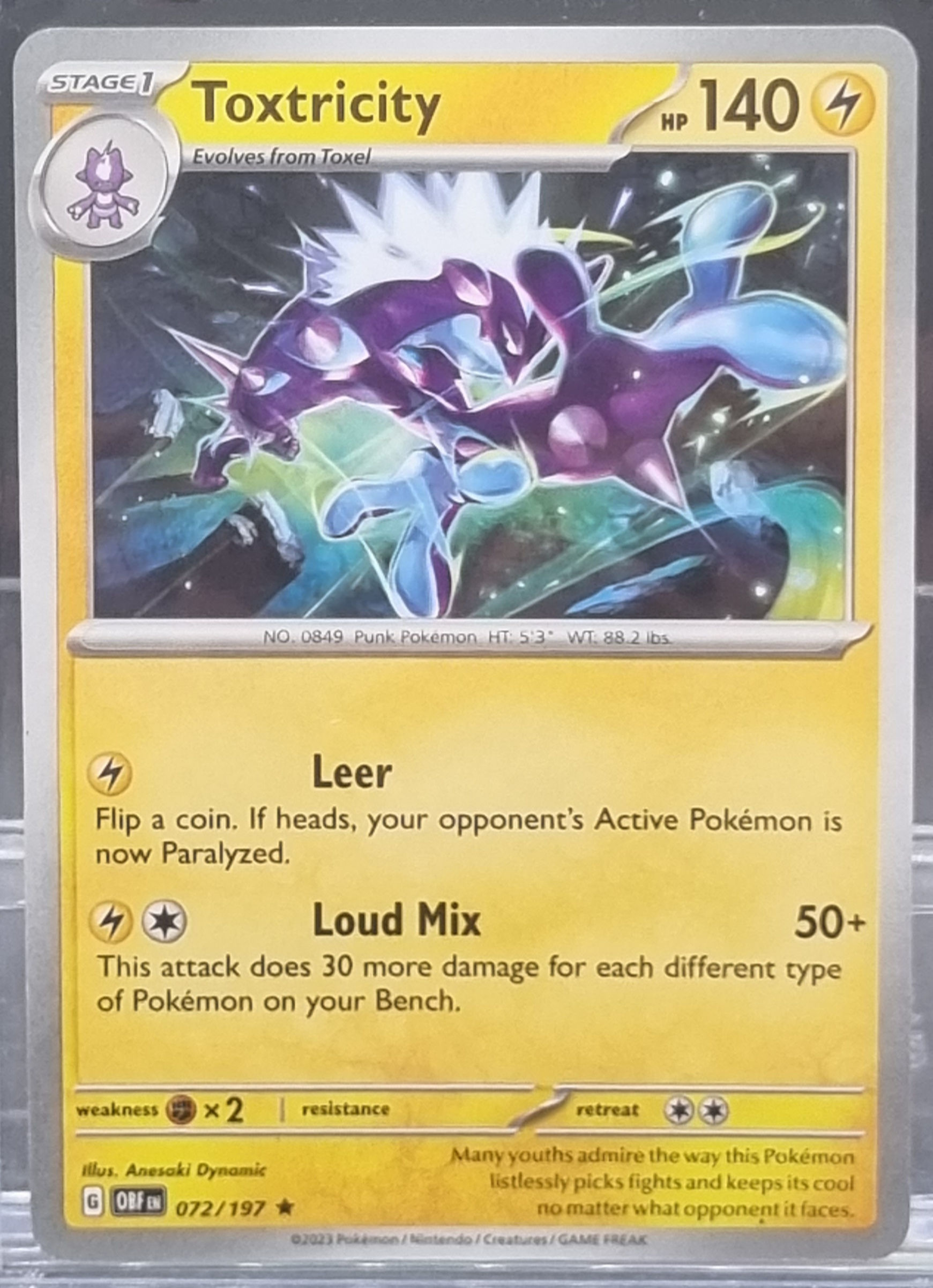 Toxtricity - Non Holo - 072/197