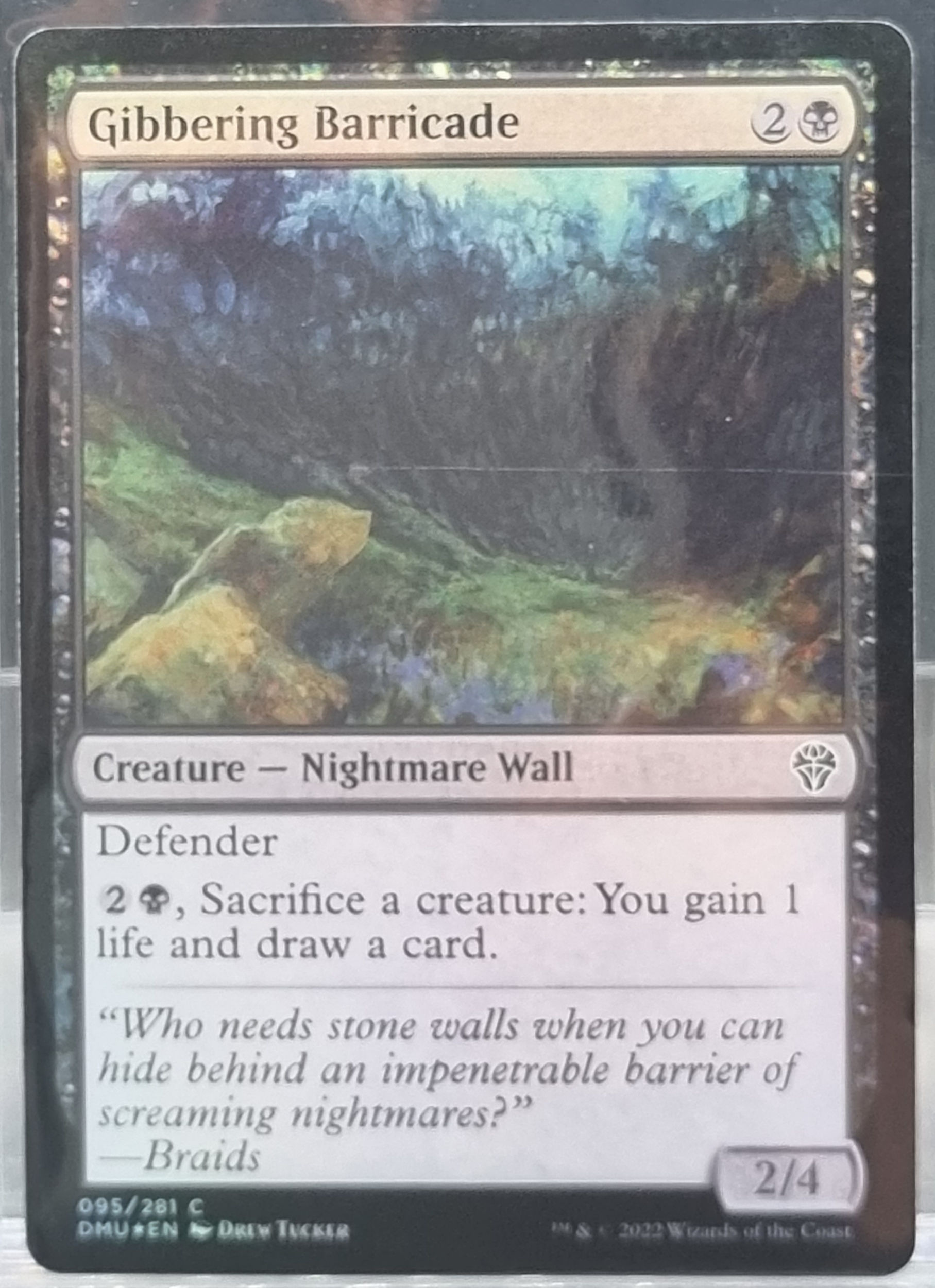 Gibbering Barricade Foil - 095