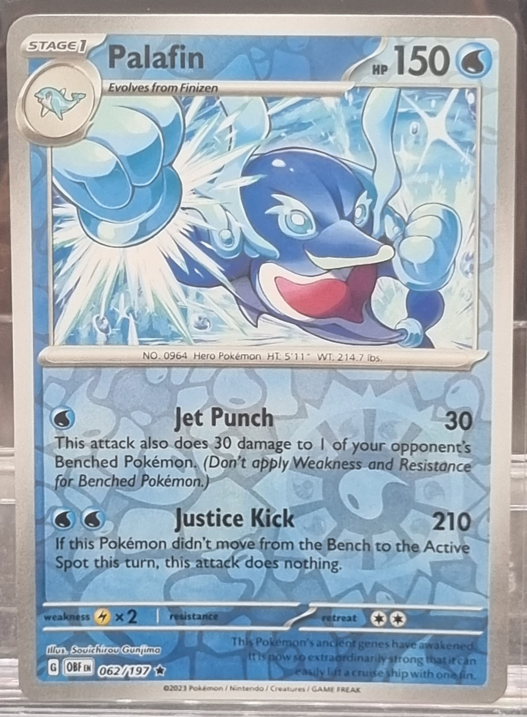 Palafin - Reverse Holo - 062/197
