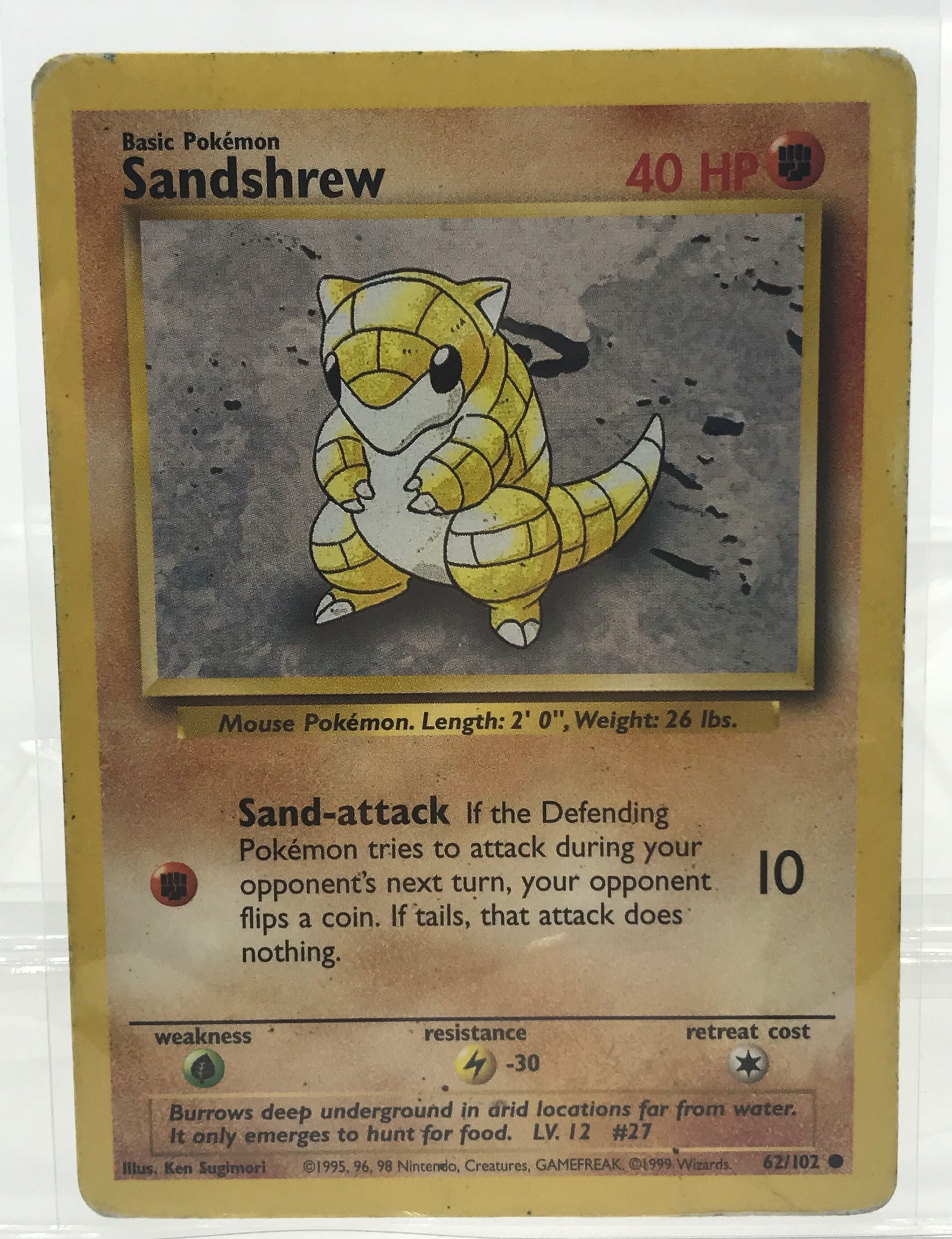 Sandshrew - 62/102 - (DMG)