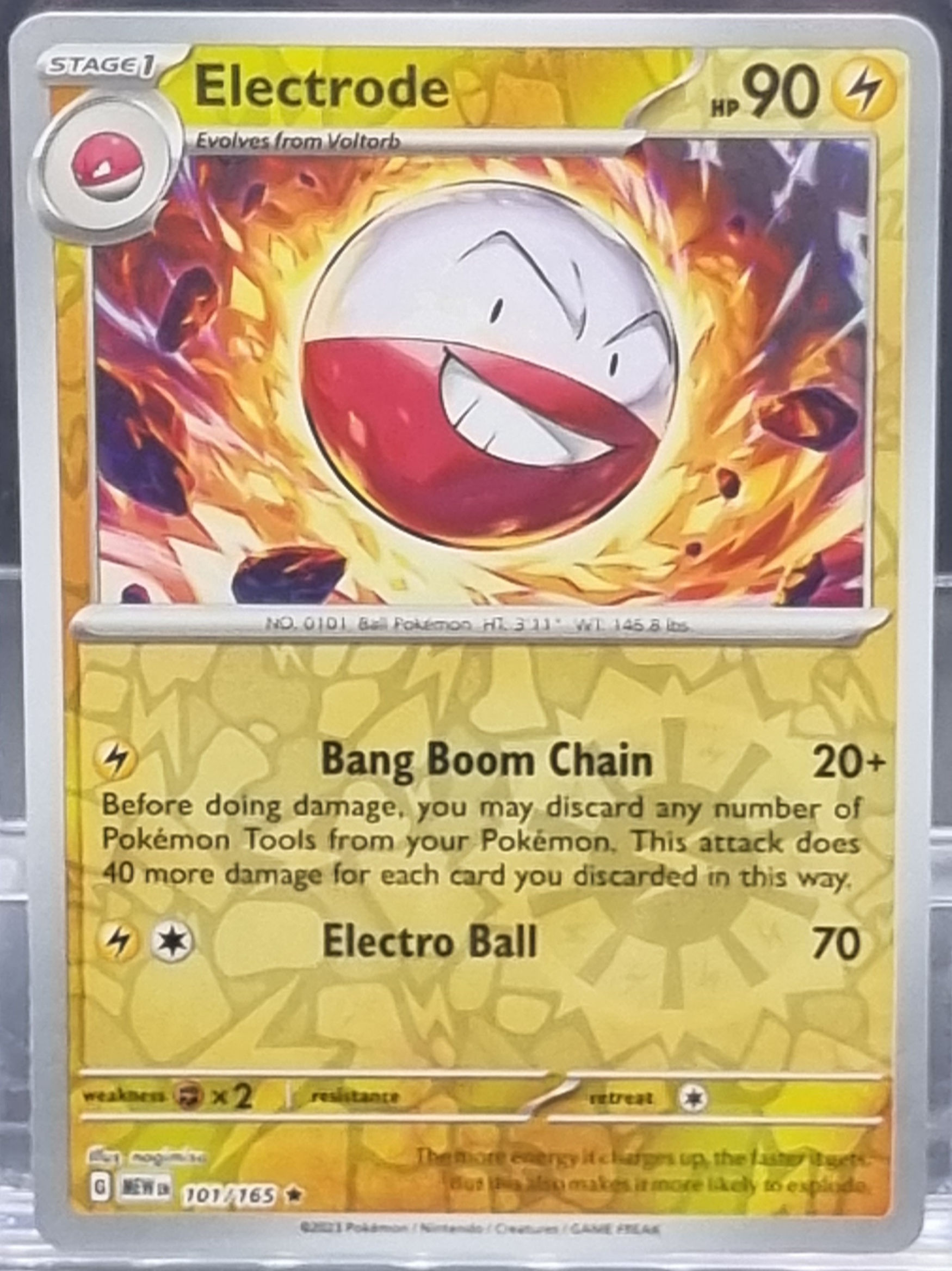 Electrode - Reverse Holo - 101/165